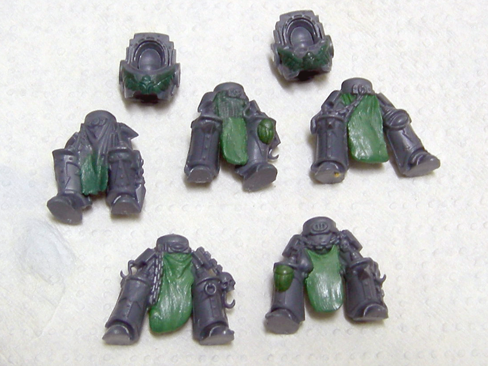 Conversion, Terminator Armor, Thousand Sons, Work In Progress