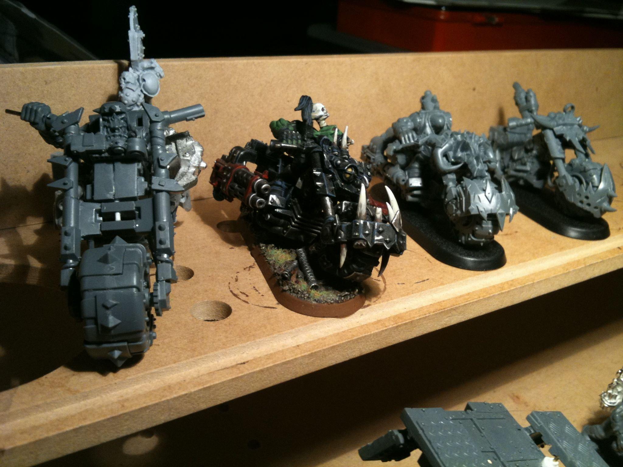 Da Dark Angelz, Orks, Warbiker