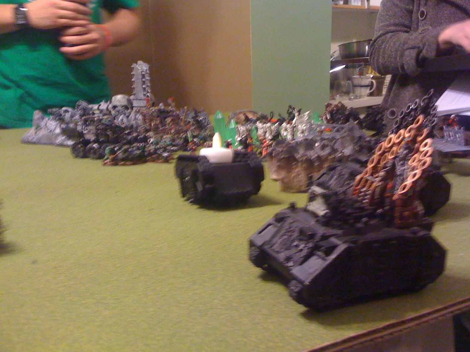 Chaos, Necrons, Orks, Sisters Of Battle