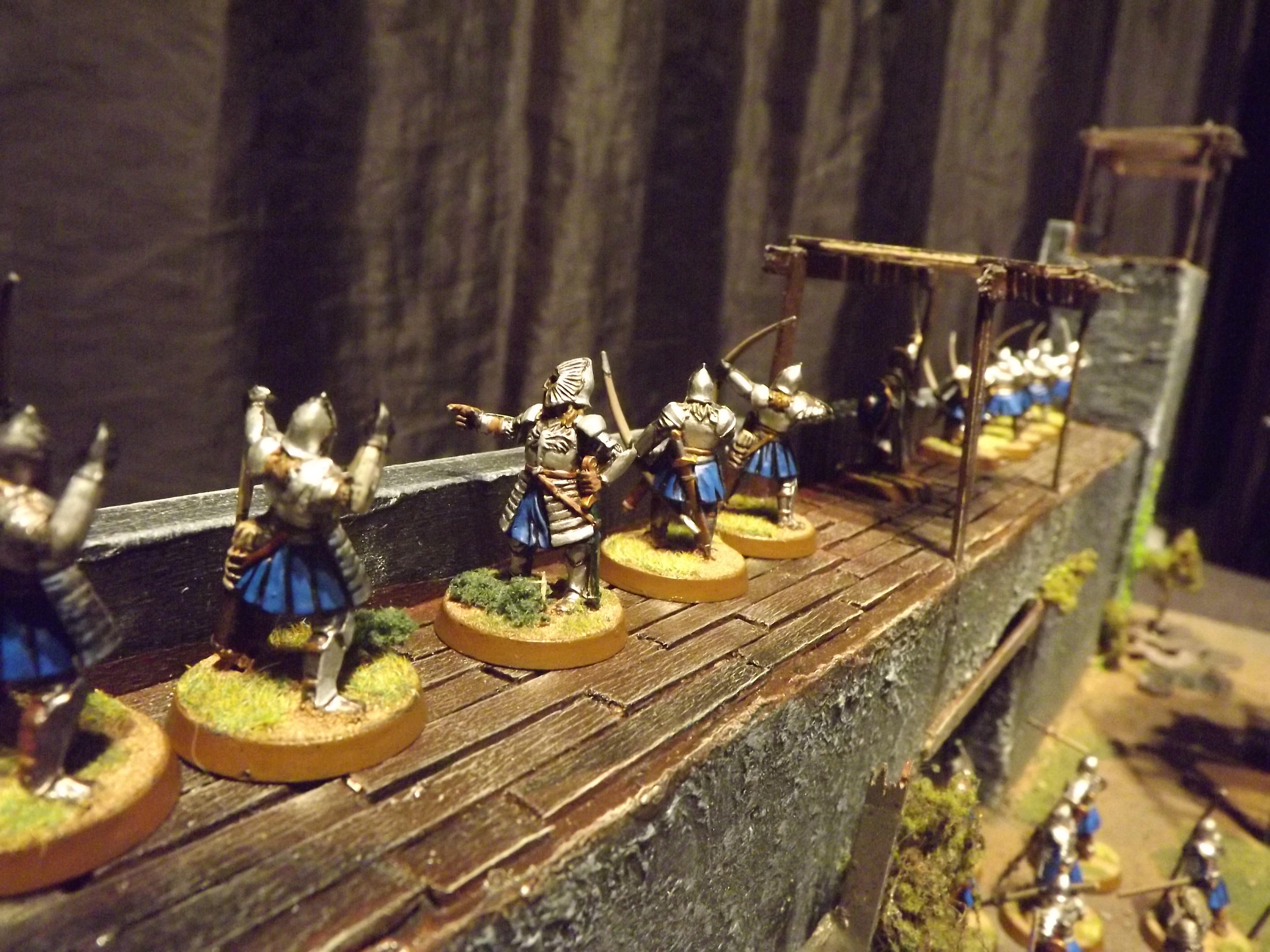 Battle, Castle, Fort, Gondor, Lord Of The Rings, Orcs, Orks, Playing Board, Playing Table, Playing Table Minas Tirith, Seige
