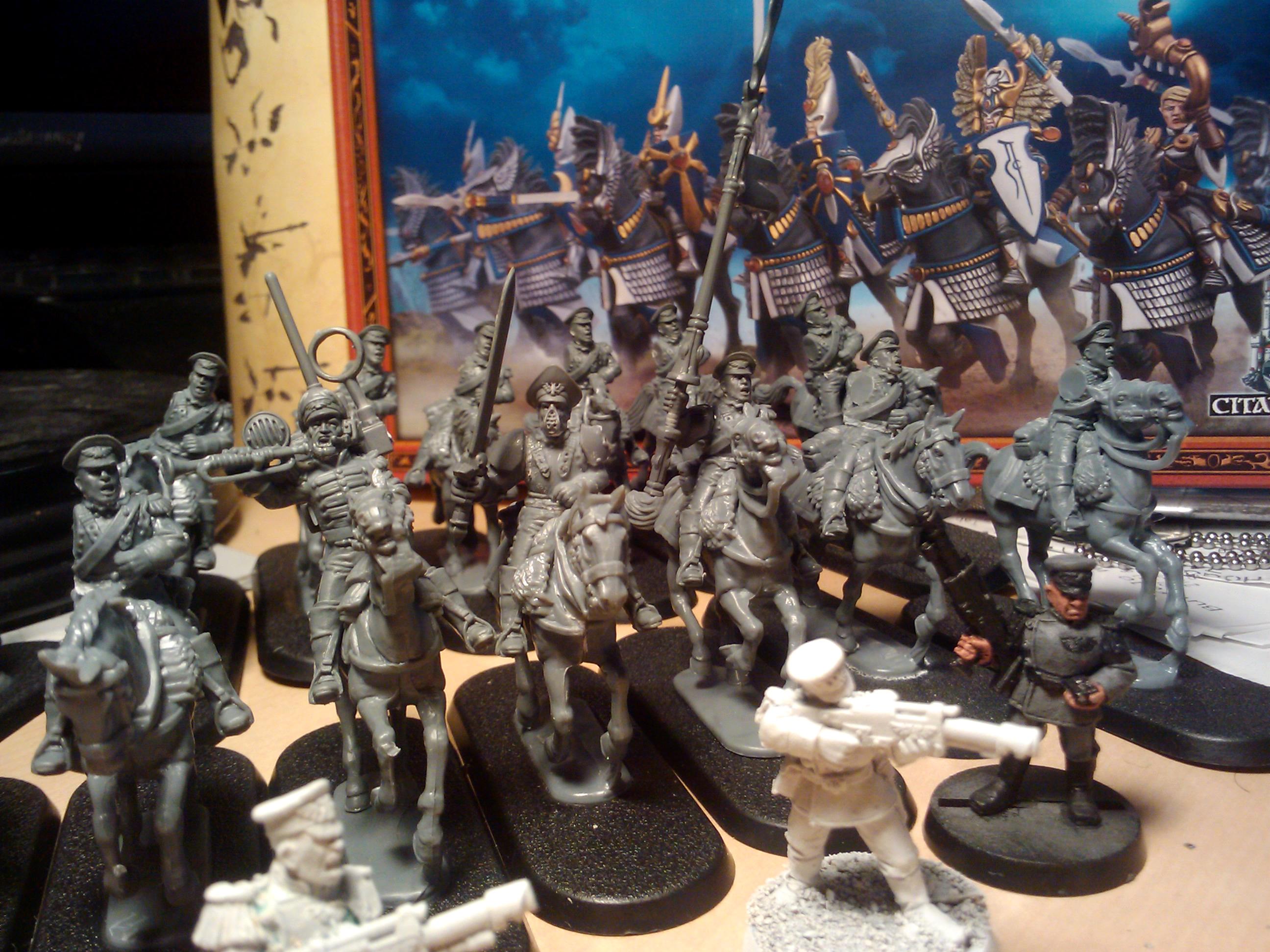 Conversion, Hobby Craft, Imperial Guard, Mordian Iron Guard, Paint Scheme, Warhammer 40,000