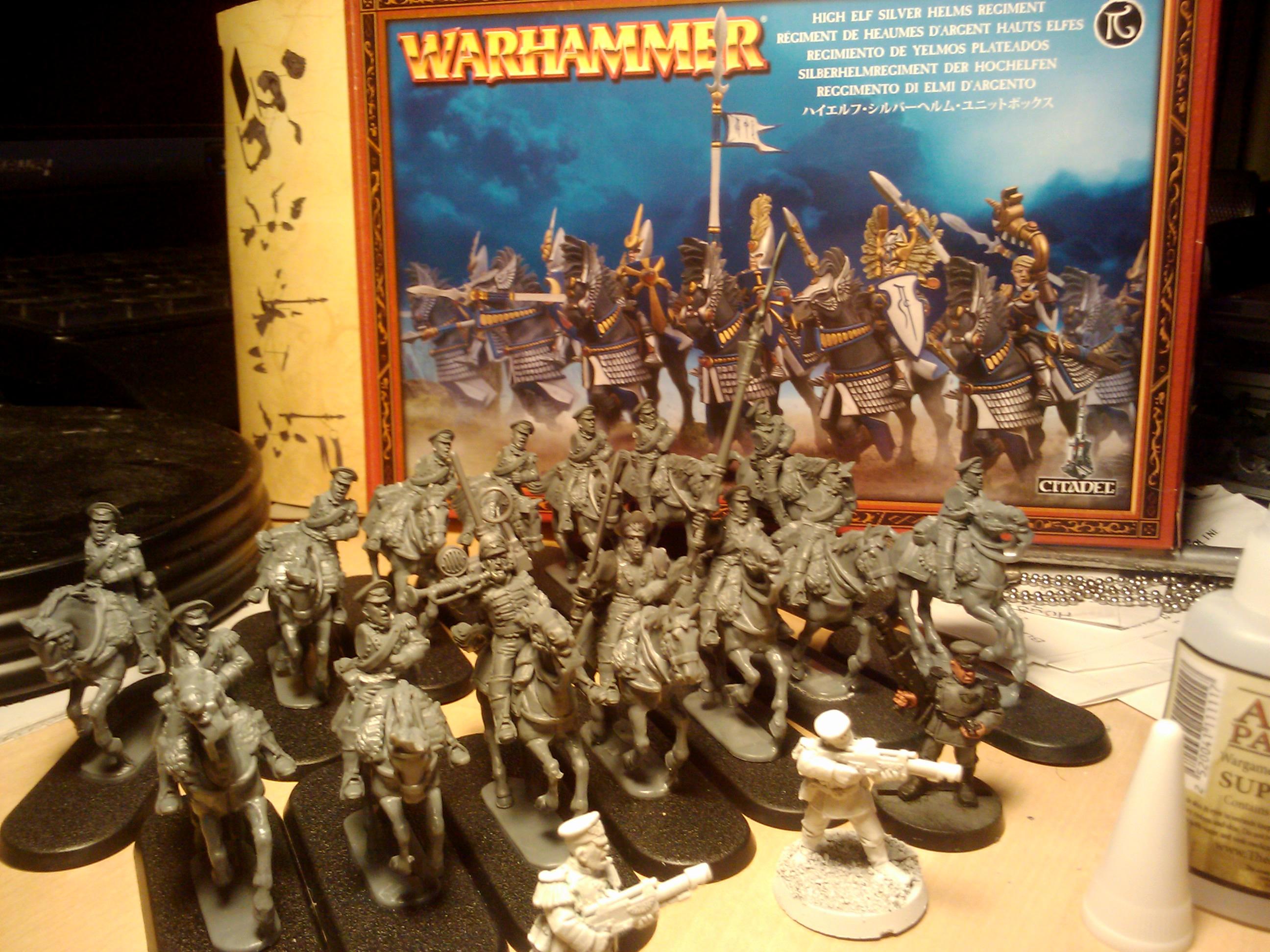 Conversion, Hobby Craft, Imperial Guard, Mordian Iron Guard, Paint Scheme, Warhammer 40,000
