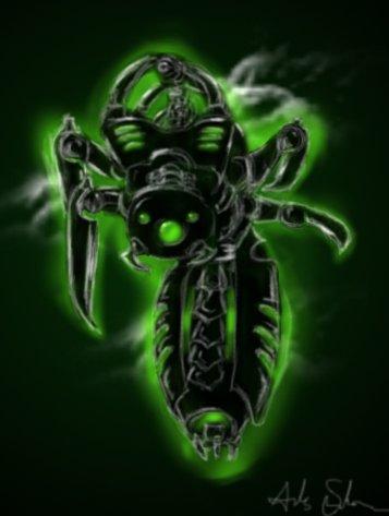 Artwork, Canoptek, Concept, Necrons, Wasp