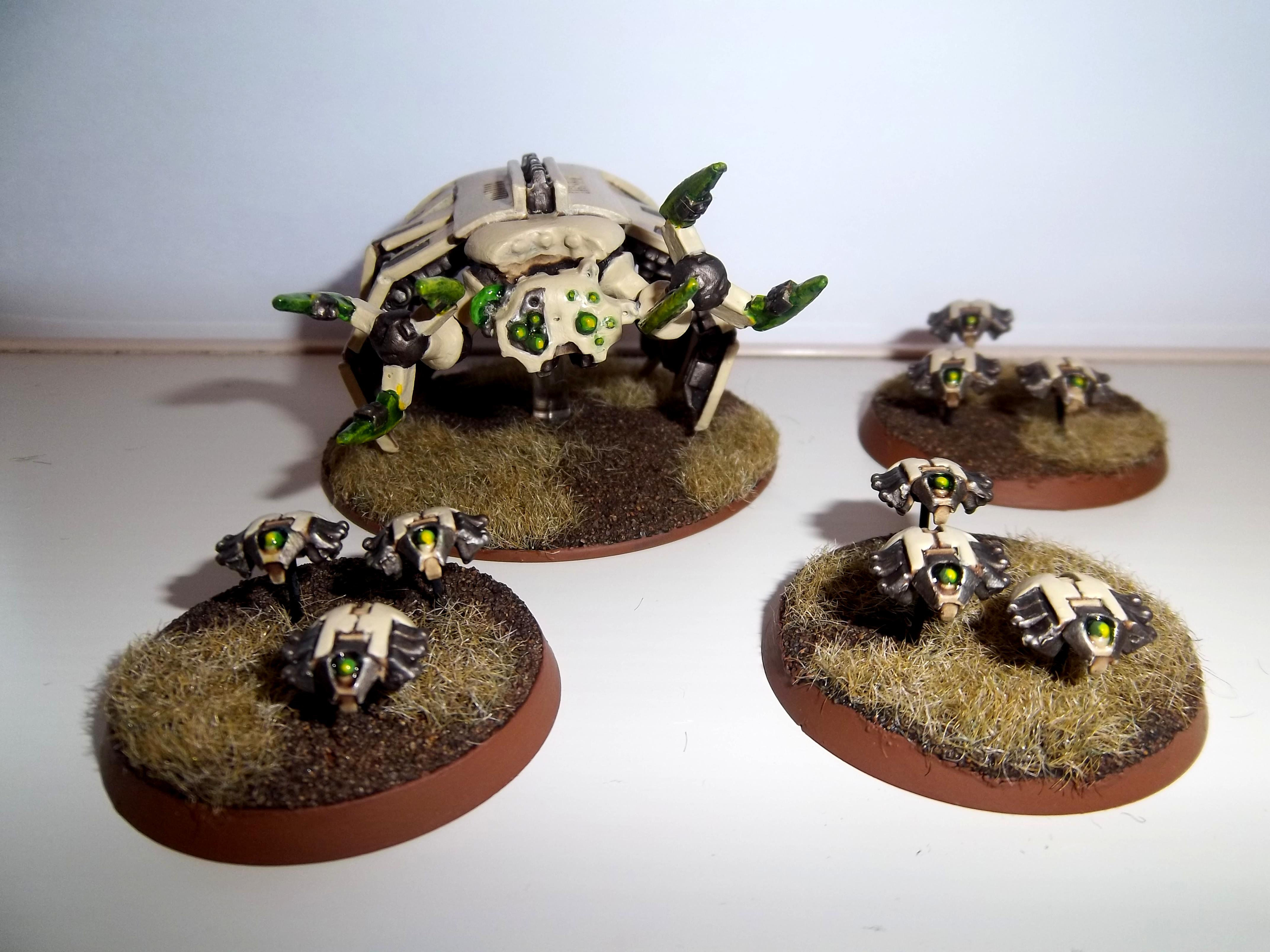 Beast, Canoptek, Monstrous Creature, Necrons, Scarabs, Spyder, Swarm