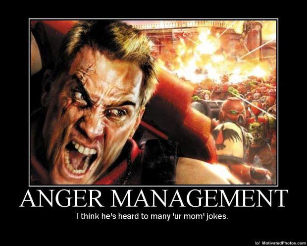 Blood Ravens, Humor, Anger Management
