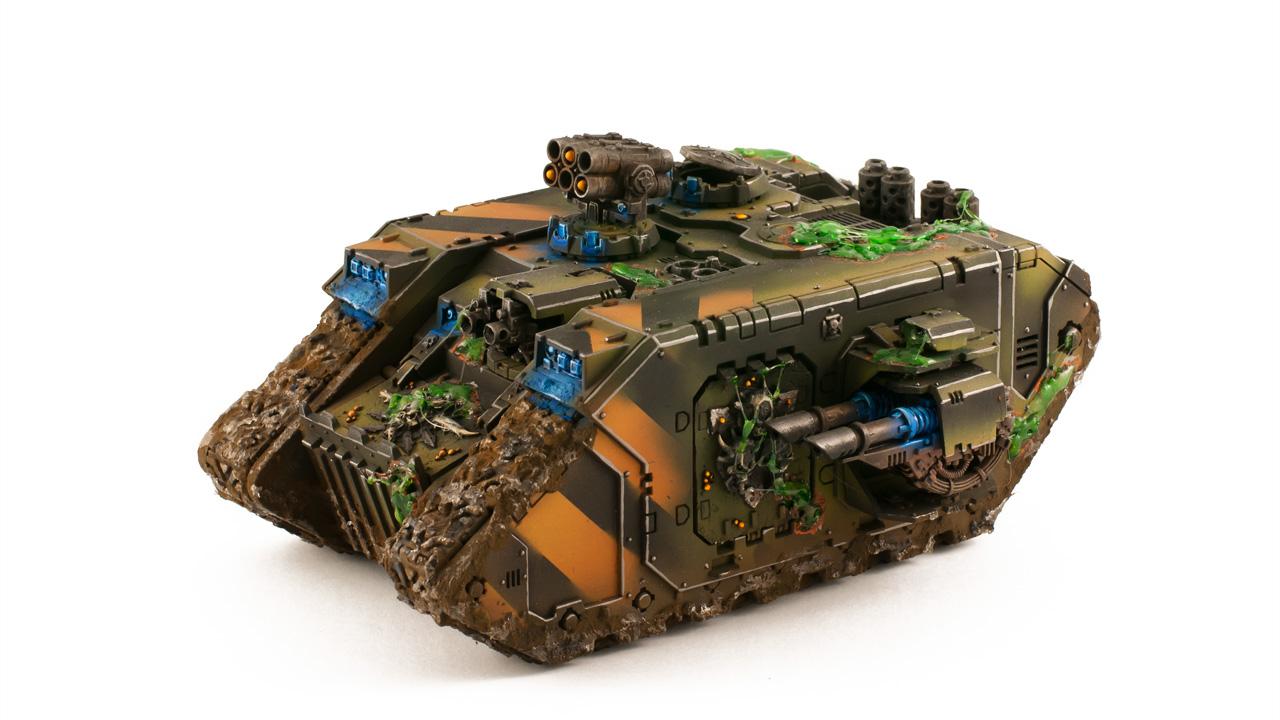 Airbrush, Chaos, Land Raider, Nurgle
