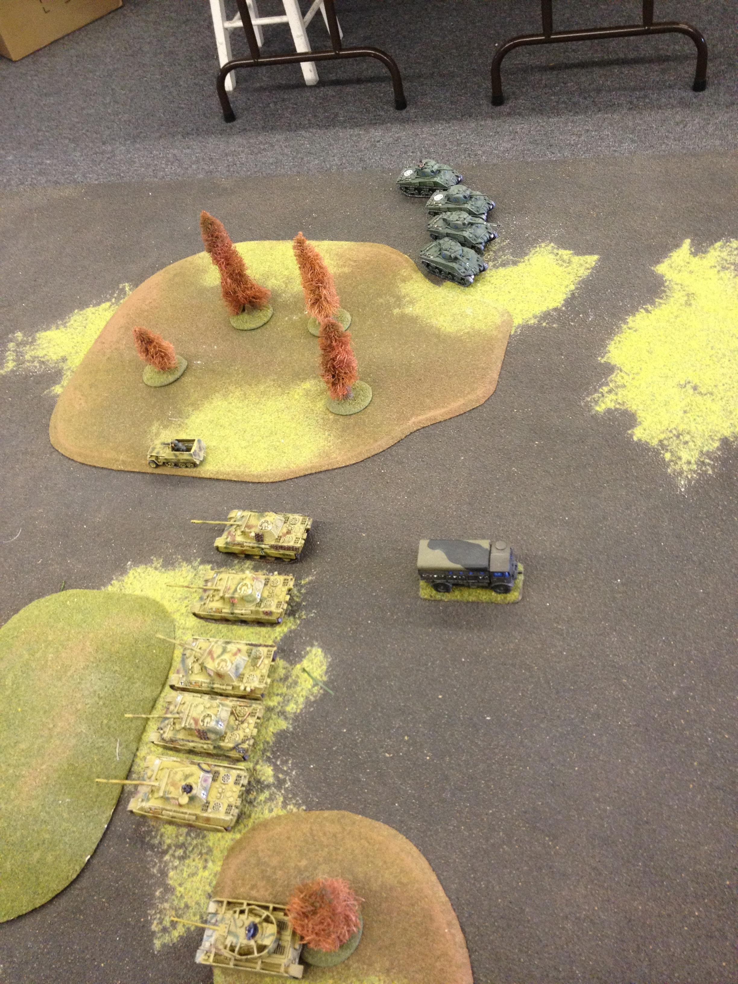Flames Of War, Panther, Sherman