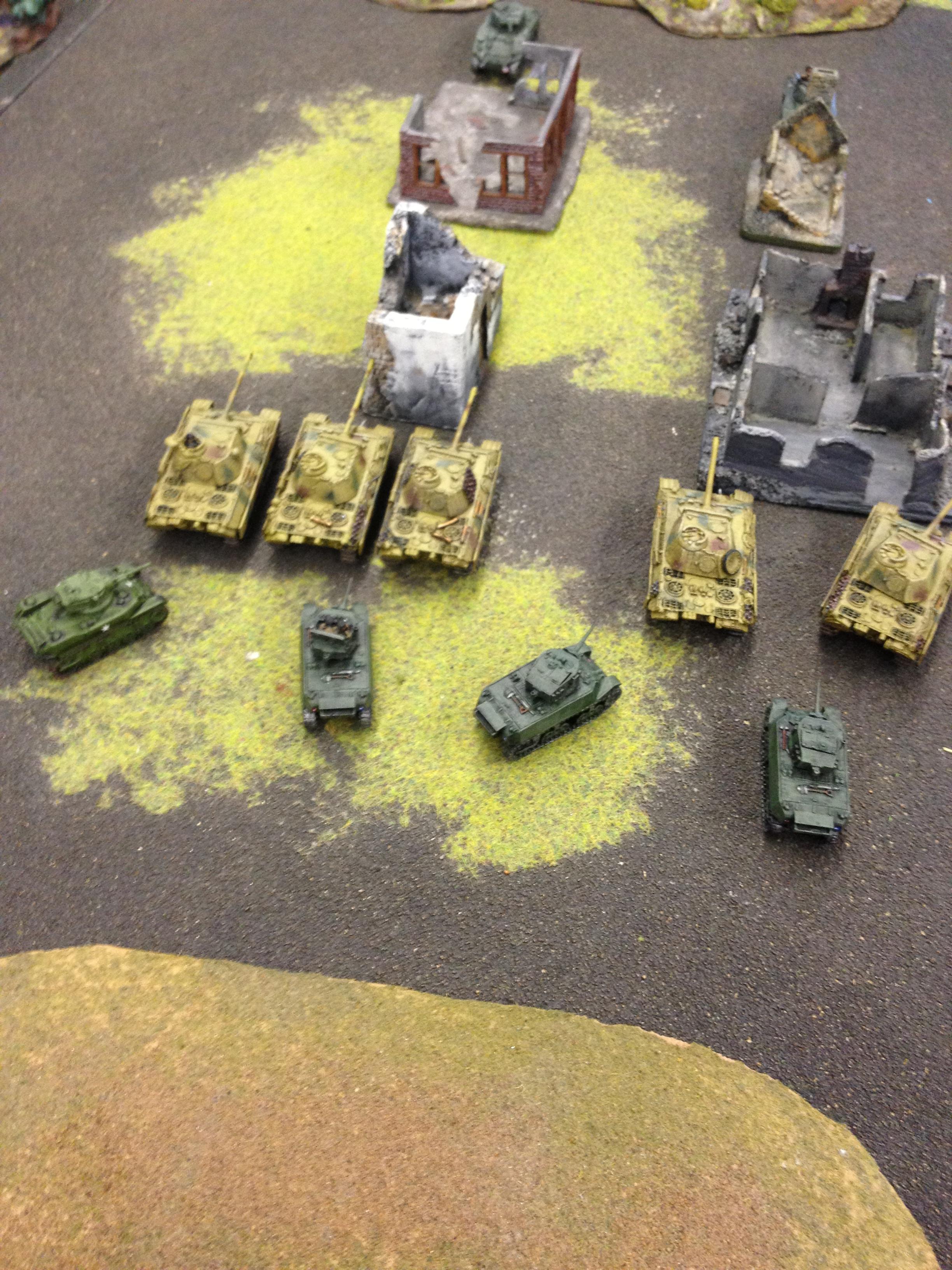 Flames Of War, Panther, Sherman