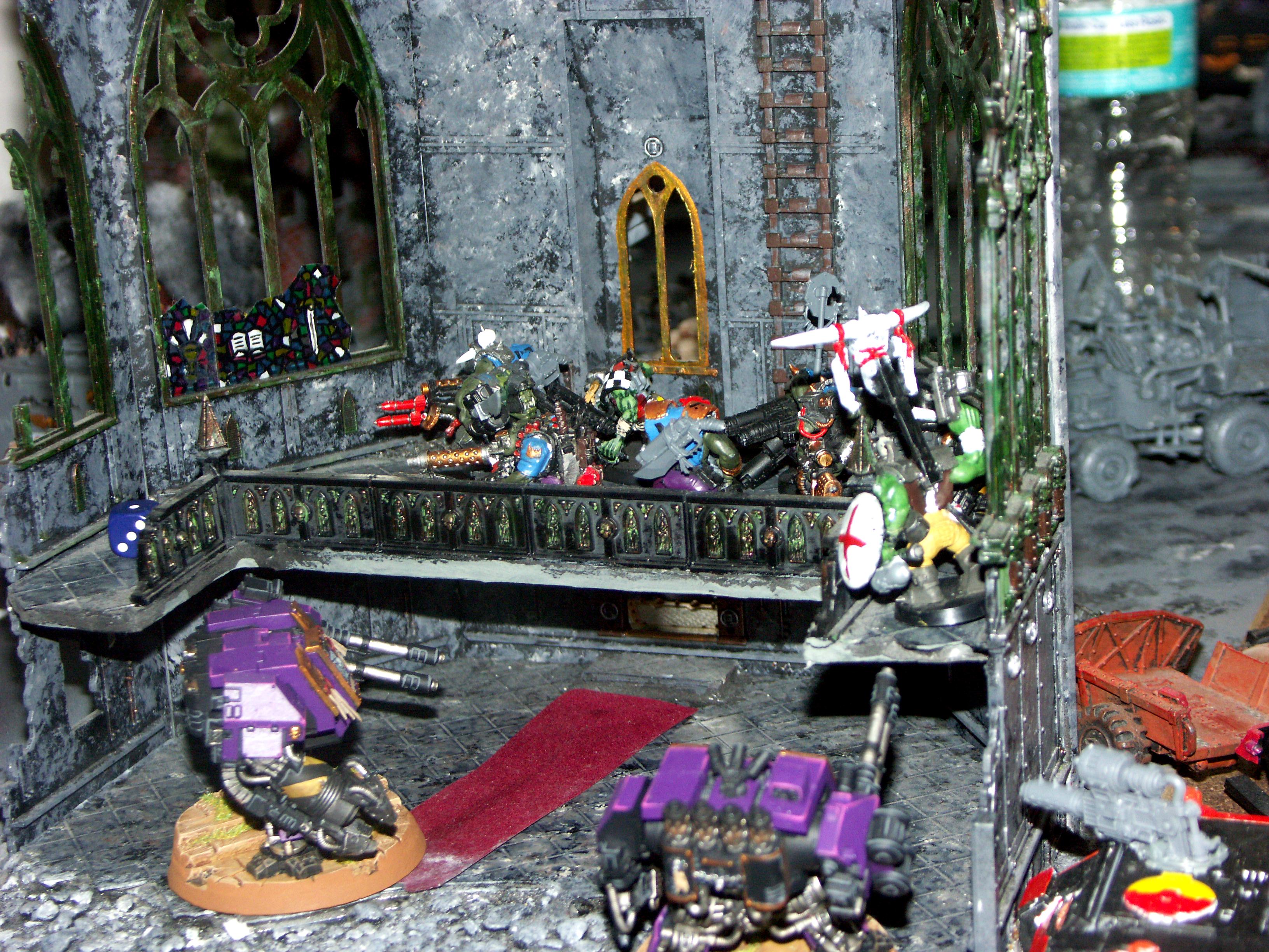 Apocalypse, Battle, Battle Report, Black Templars, Chaos, Chaos Space Marines, Dark Eldar, De, Imperial Guard, Orks, Space Marines, Space Wolves
