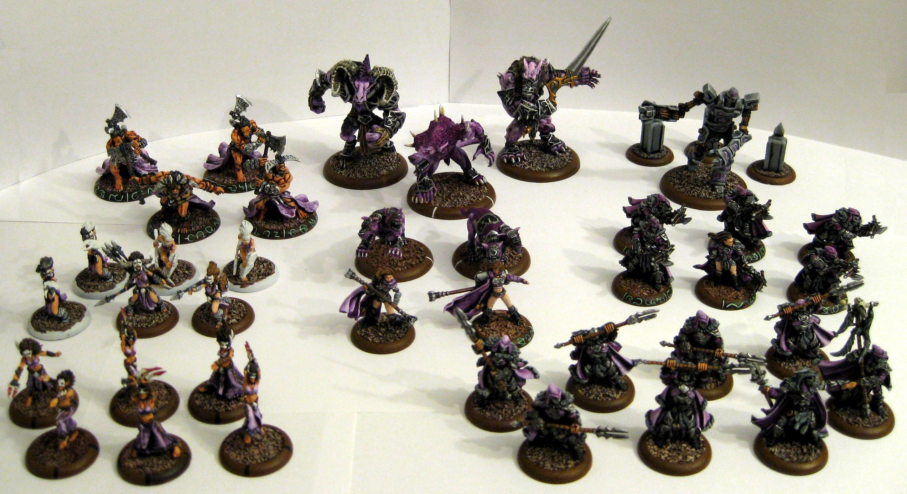 Circle, Circle Of Orboros, Hordes, Orboros, Purple