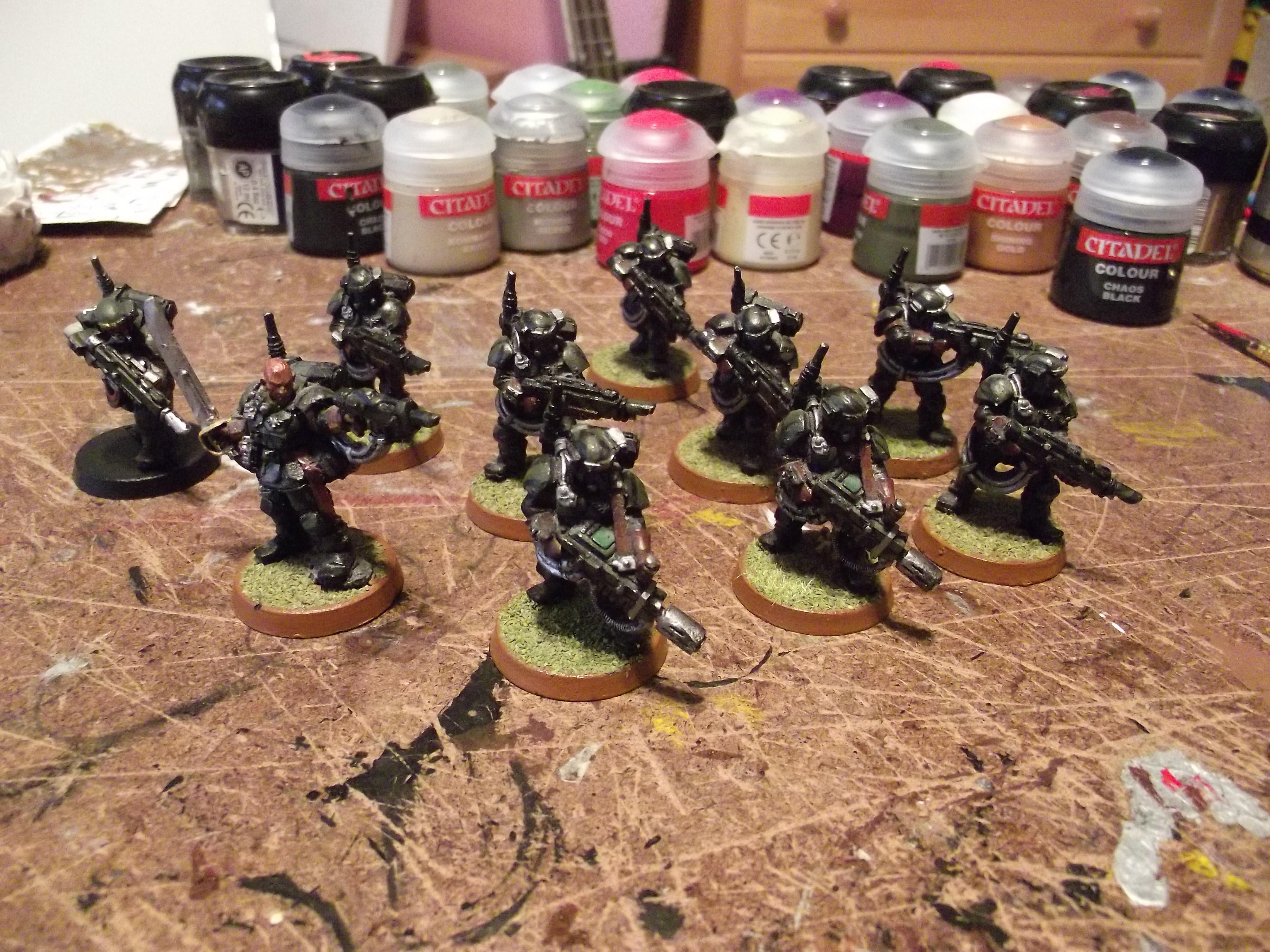 Kasrikins also ready to be repainted (though its a shame. They look great now...)