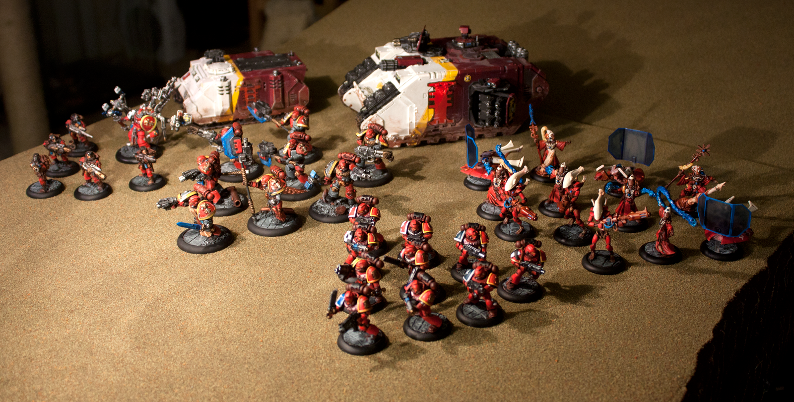 Eldar, Full Army, Inquisition, Land Raider, Marines Diagnositca, Space ...