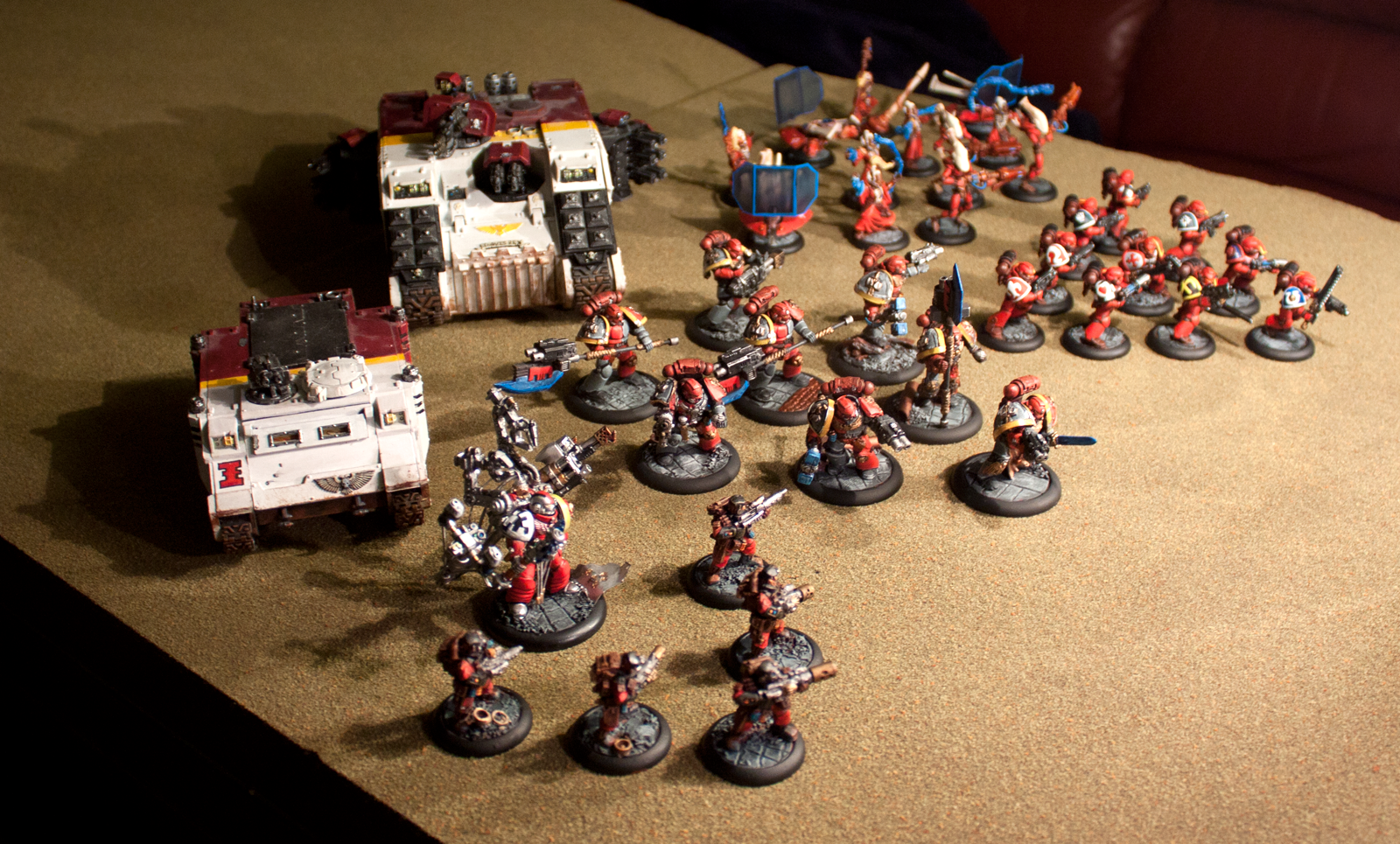 Eldar, Full Army, Inquisition, Land Raider, Marines Diagnositca, Space Marines, Storm Troopers