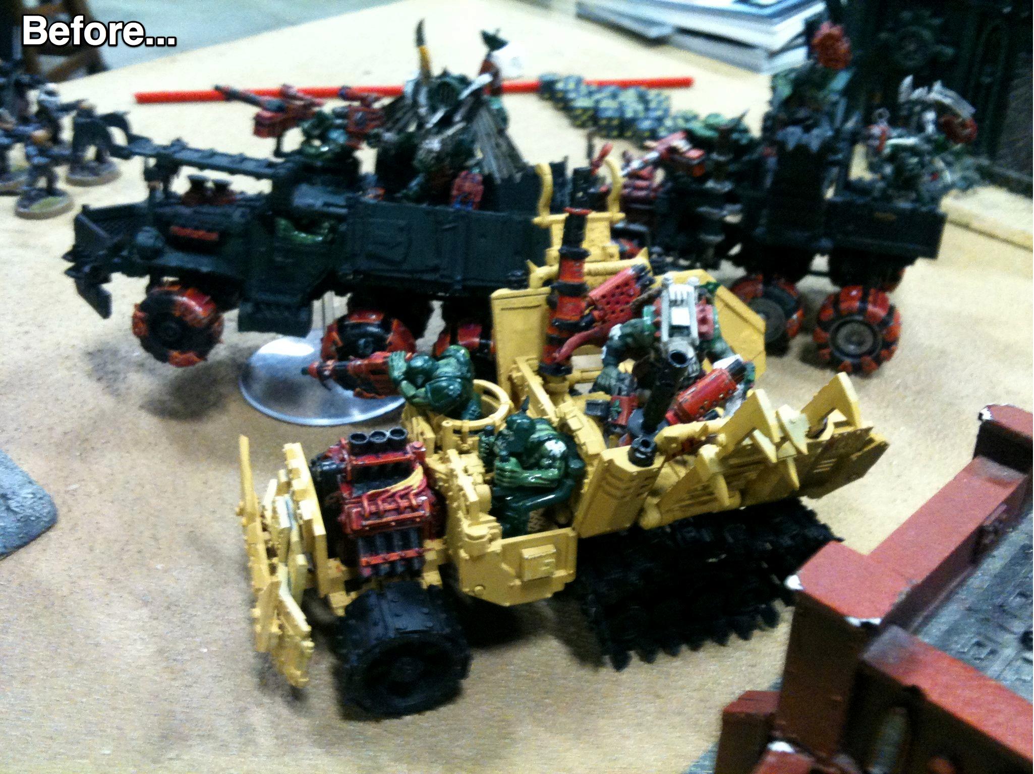 Battle Report, Da Ork Angelz, Imperial Guard, Malfian Ivth, Orks