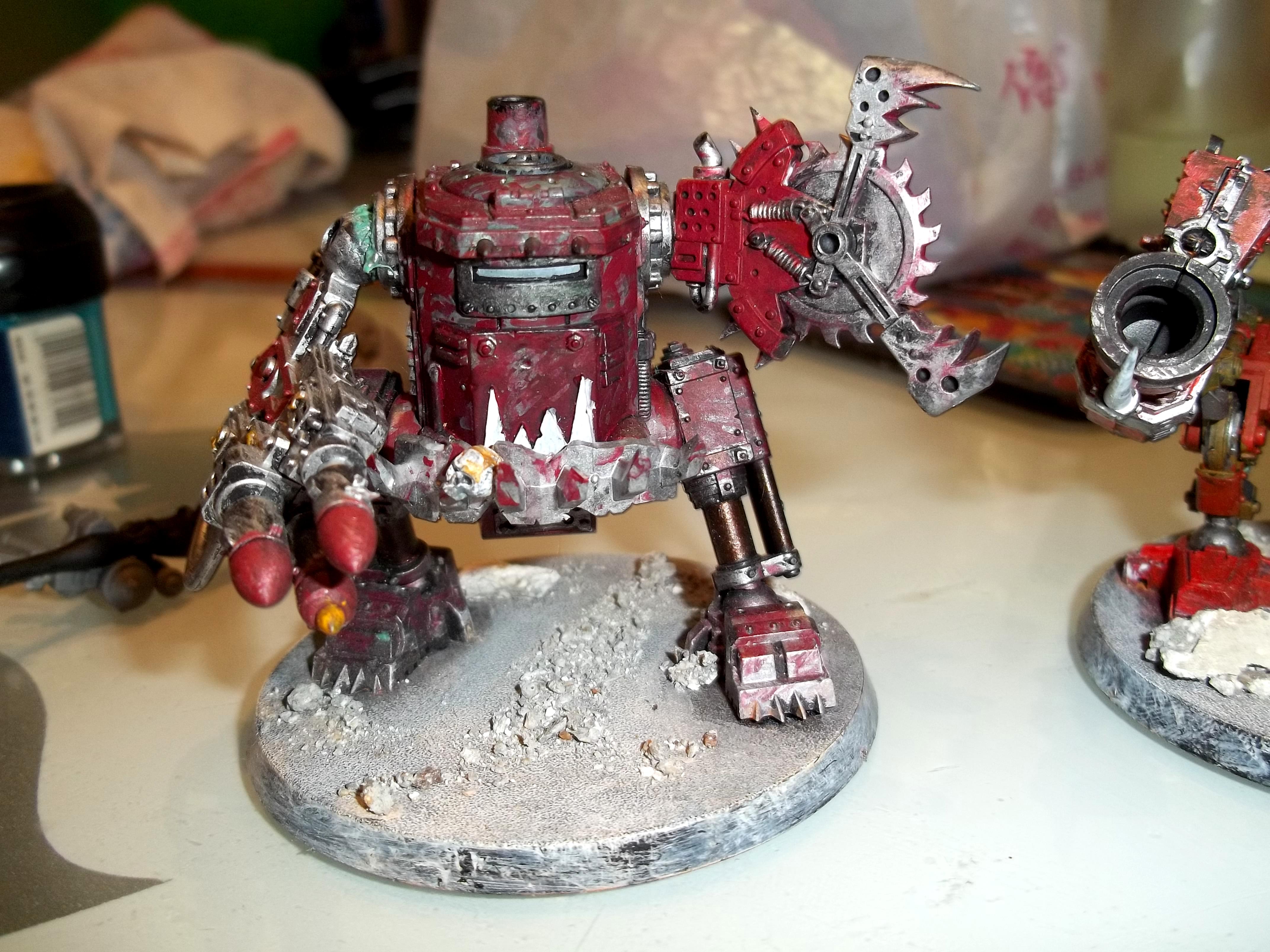 Greyblasta, Killakans, Megablasta, Orks, Painted, Redpaint, Rock Base, Smily, Tinkan, Warhammer 40,000