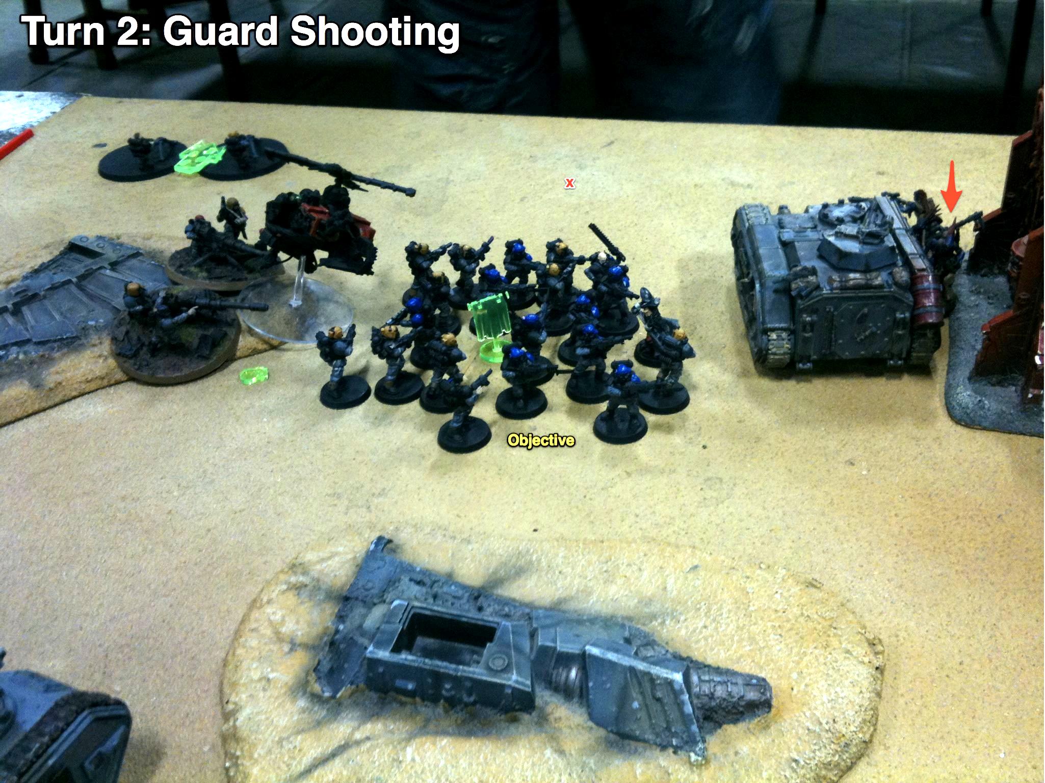 Battle Report, Da Ork Angelz, Imperial Guard, Malfian Ivth, Orks