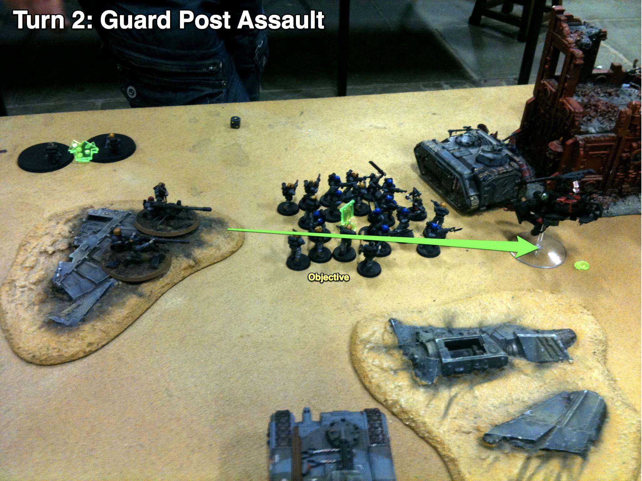 Battle Report, Da Ork Angelz, Imperial Guard, Malfian Ivth, Orks