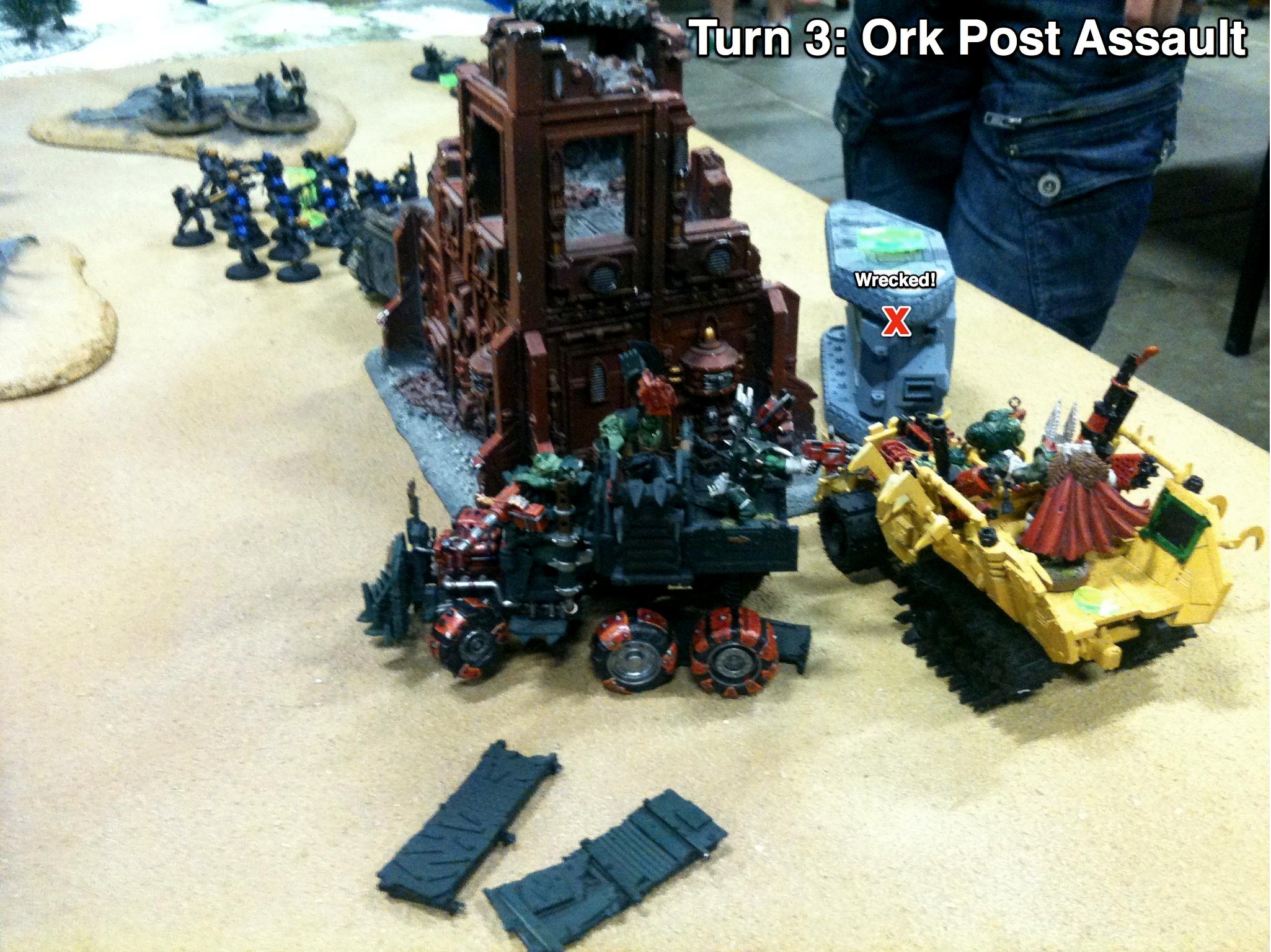 Battle Report, Da Ork Angelz, Imperial Guard, Malfian Ivth, Orks