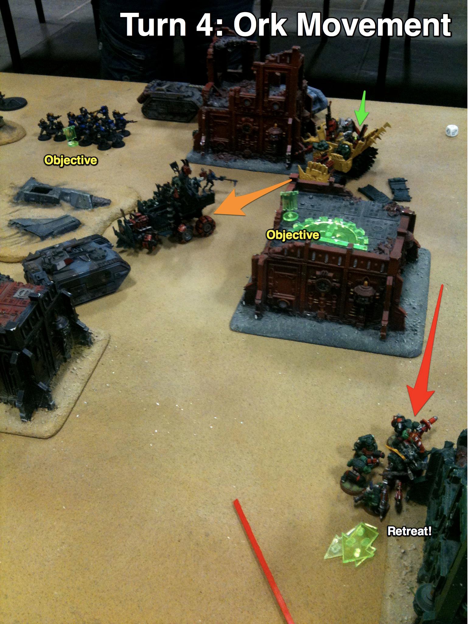 Battle Report, Da Ork Angelz, Imperial Guard, Malfian Ivth, Orks