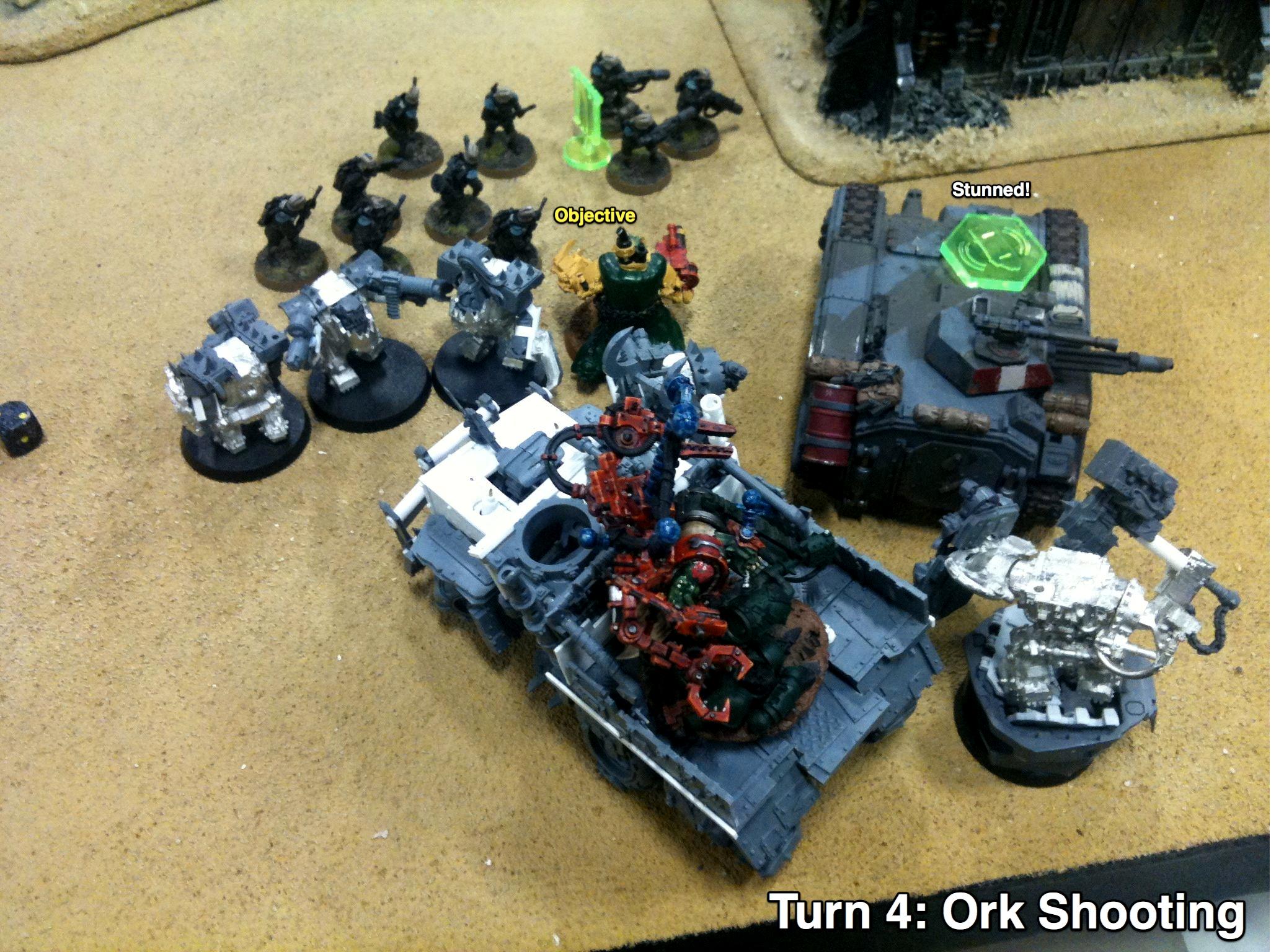 Battle Report, Da Ork Angelz, Imperial Guard, Malfian Ivth, Orks