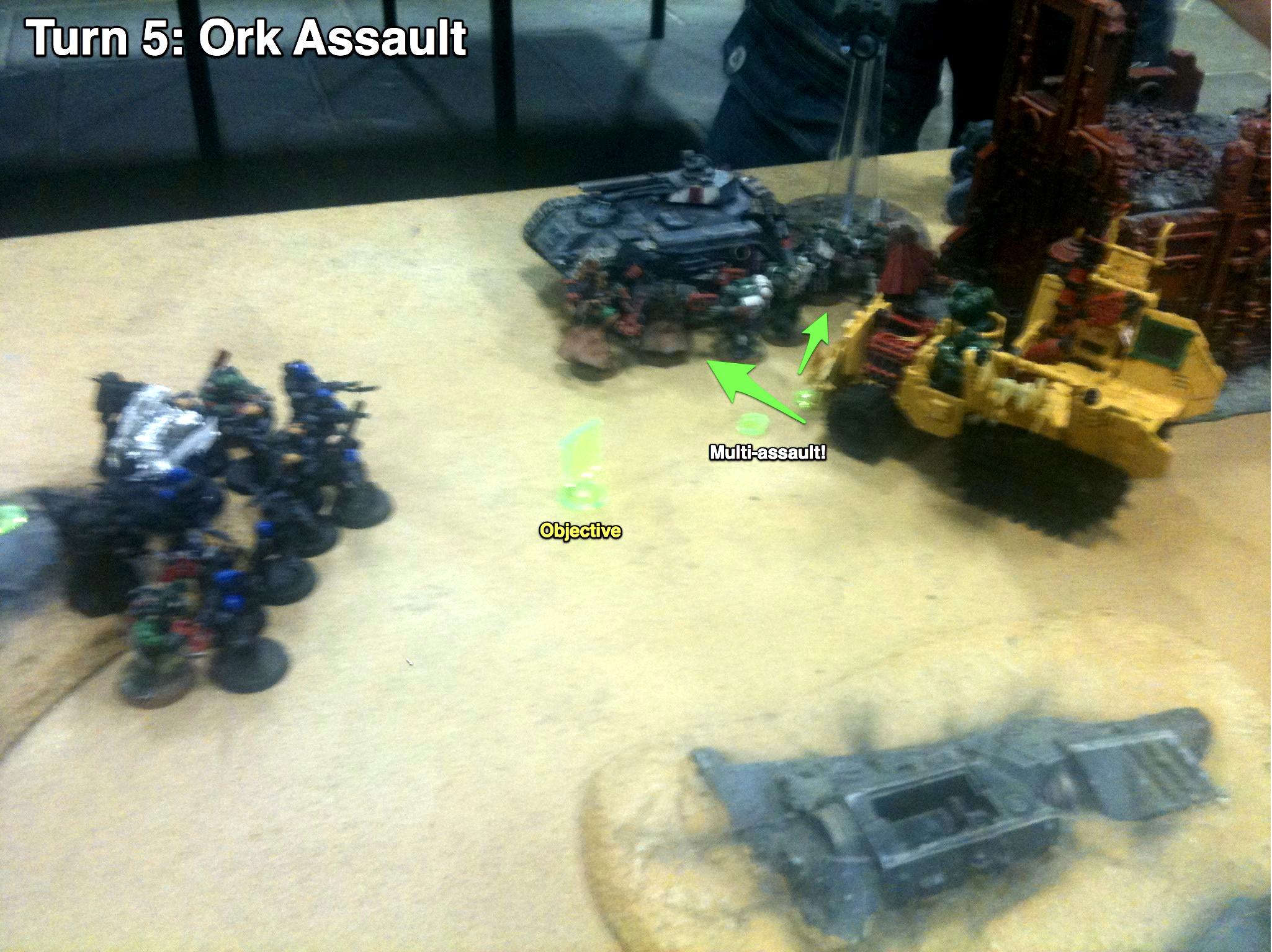 Battle Report, Da Ork Angelz, Imperial Guard, Malfian Ivth, Orks
