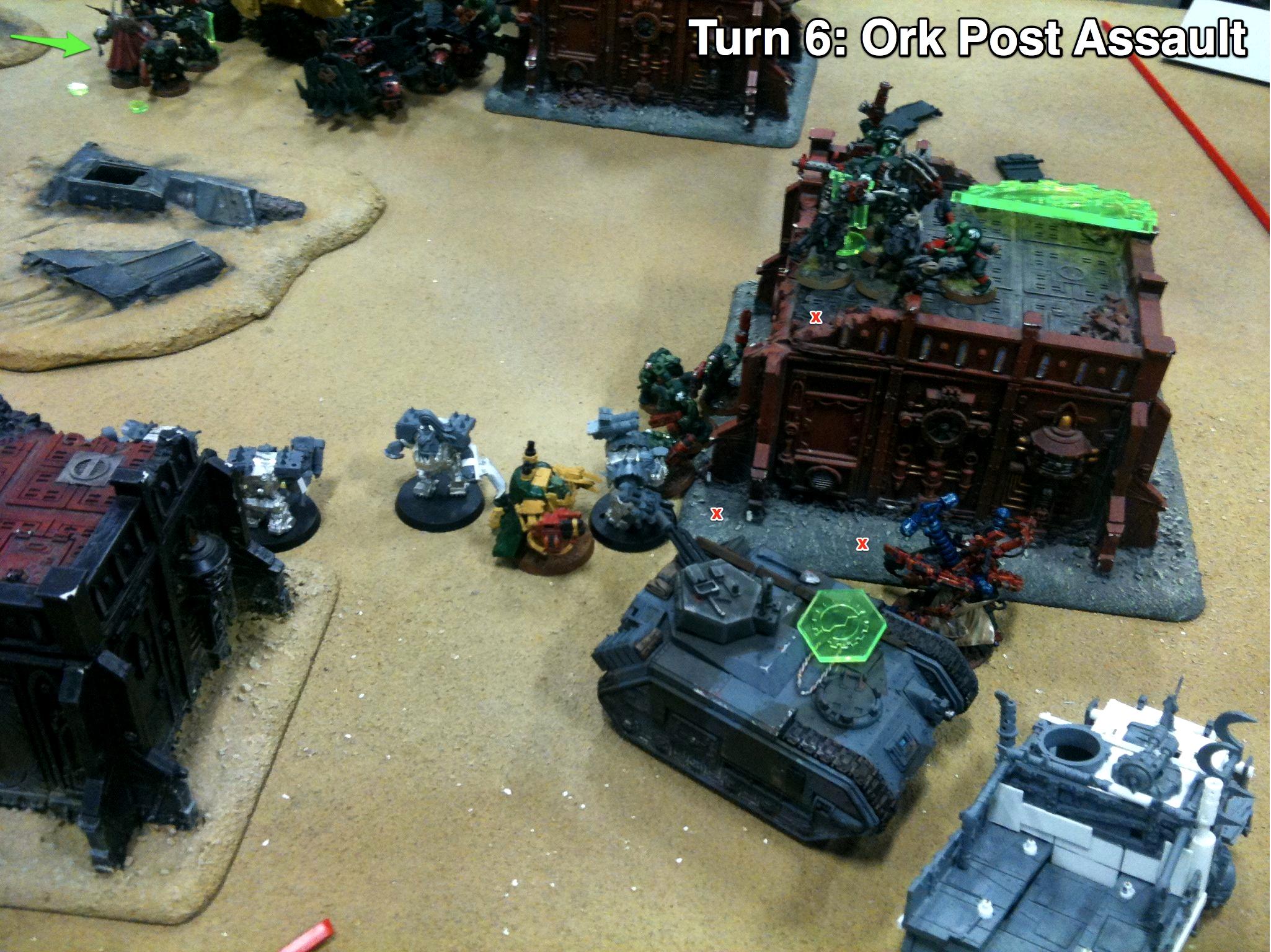 Battle Report, Da Ork Angelz, Imperial Guard, Malfian Ivth, Orks