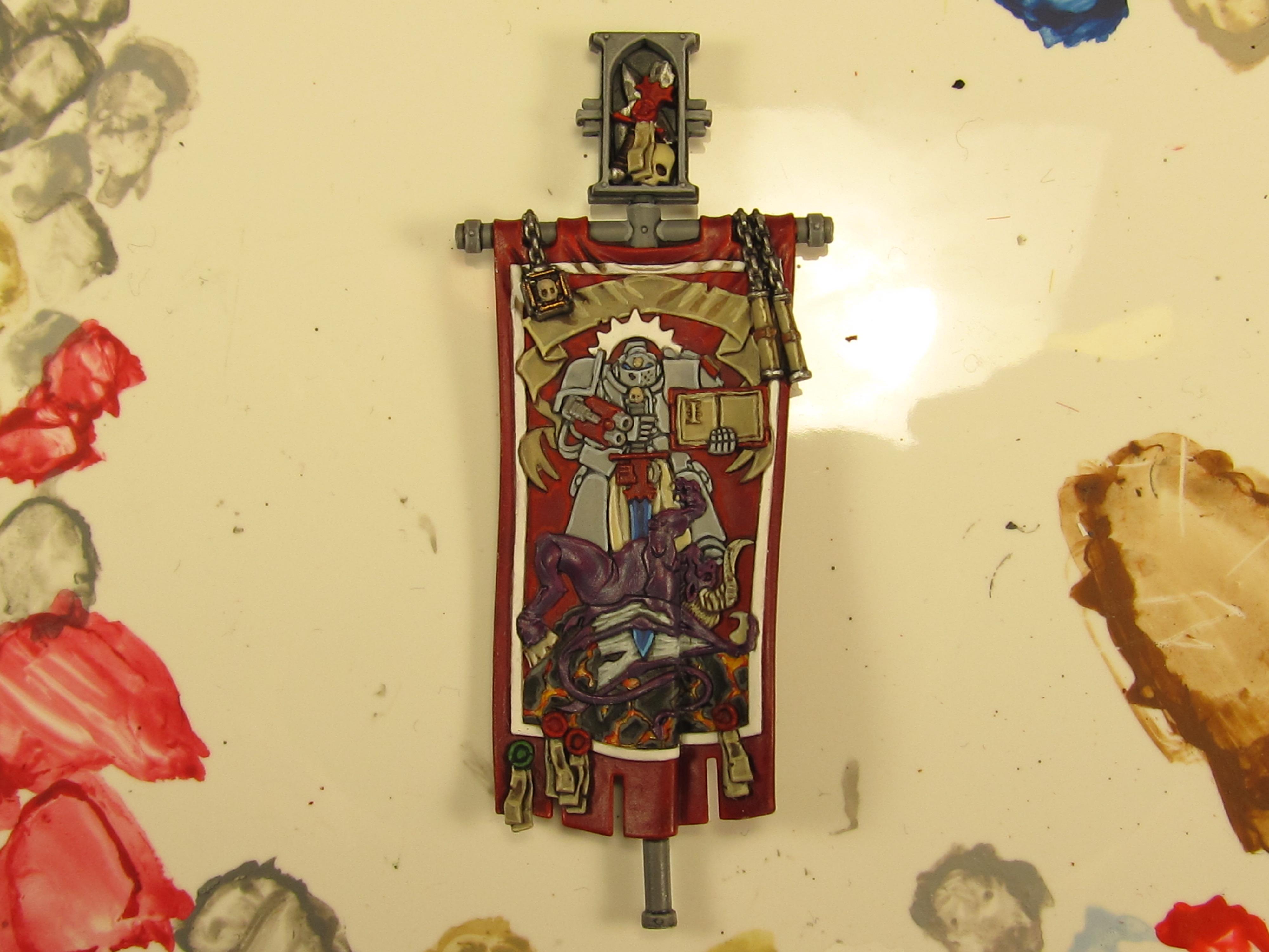 Paladin Stand bearer banner