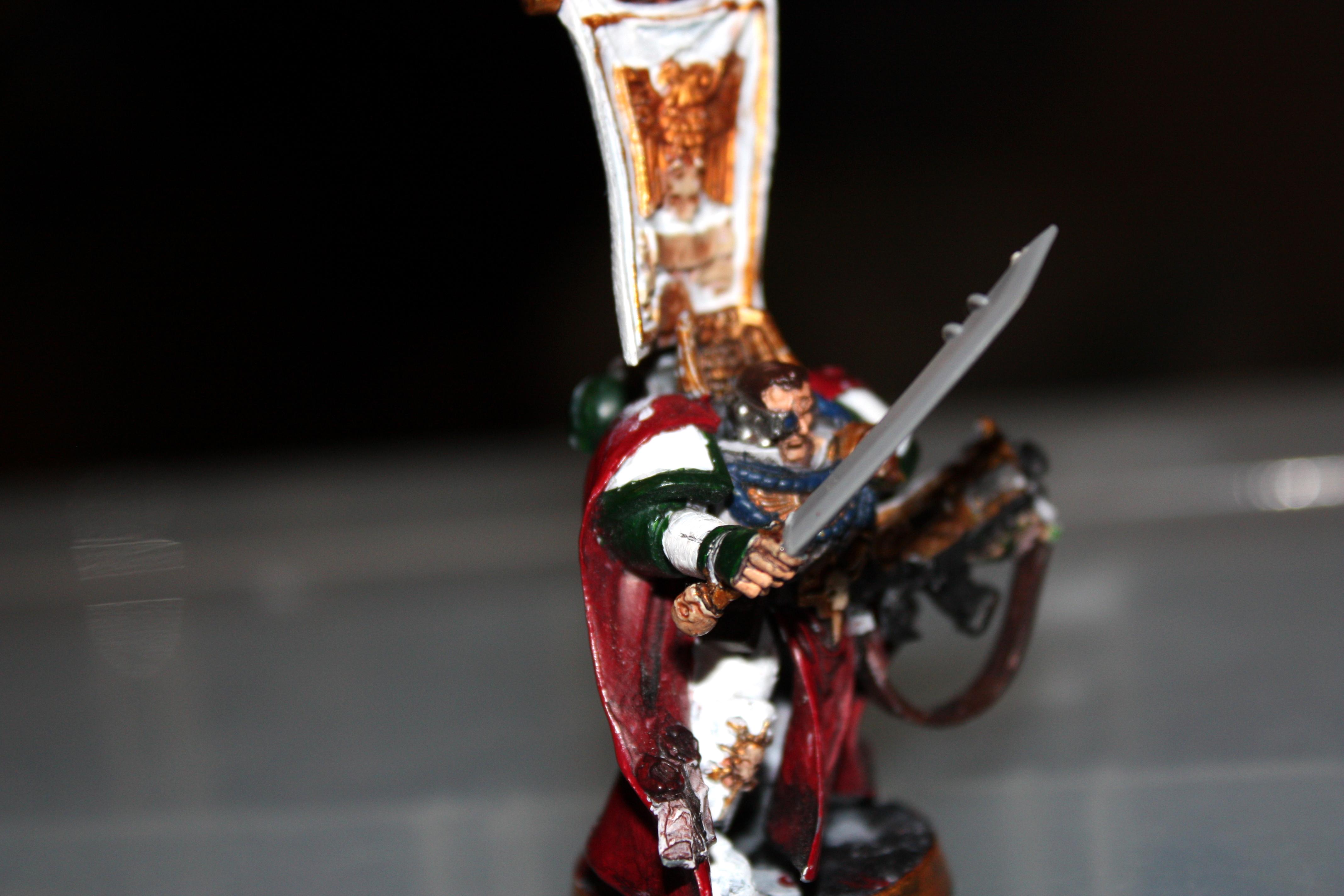Chain, Commander, Space, Space Marines, Sword, Warhammer 40,000