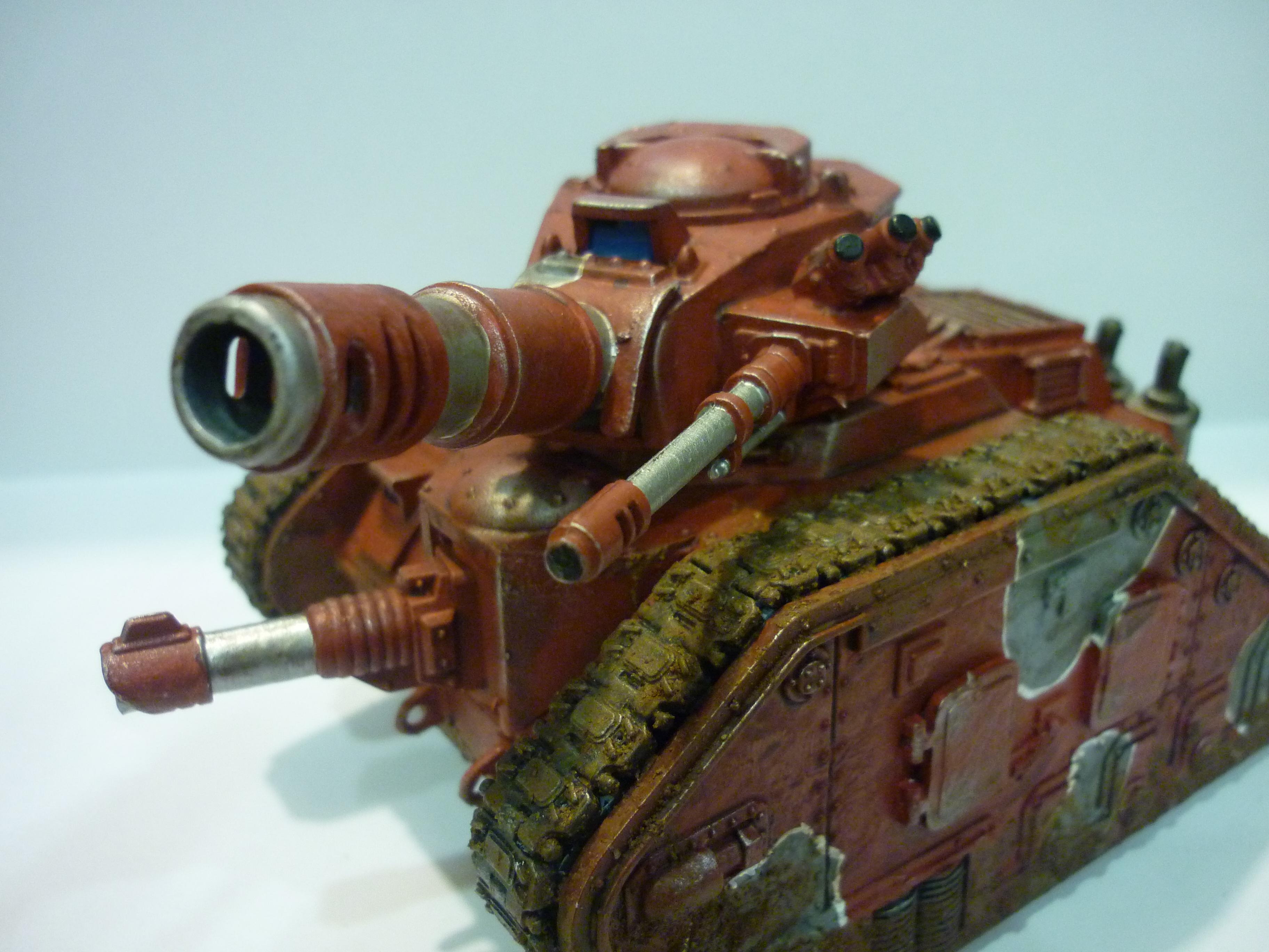 Battle Tank, Camouflage, Imperial Guard, Leman Russ, Red, Tank