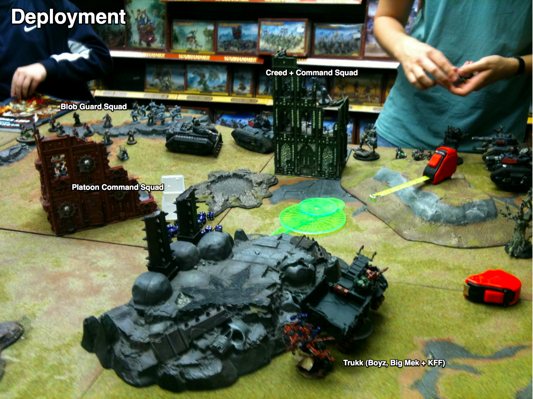 Battle Report, Da Ork Angelz, Imperial Guard, Orks