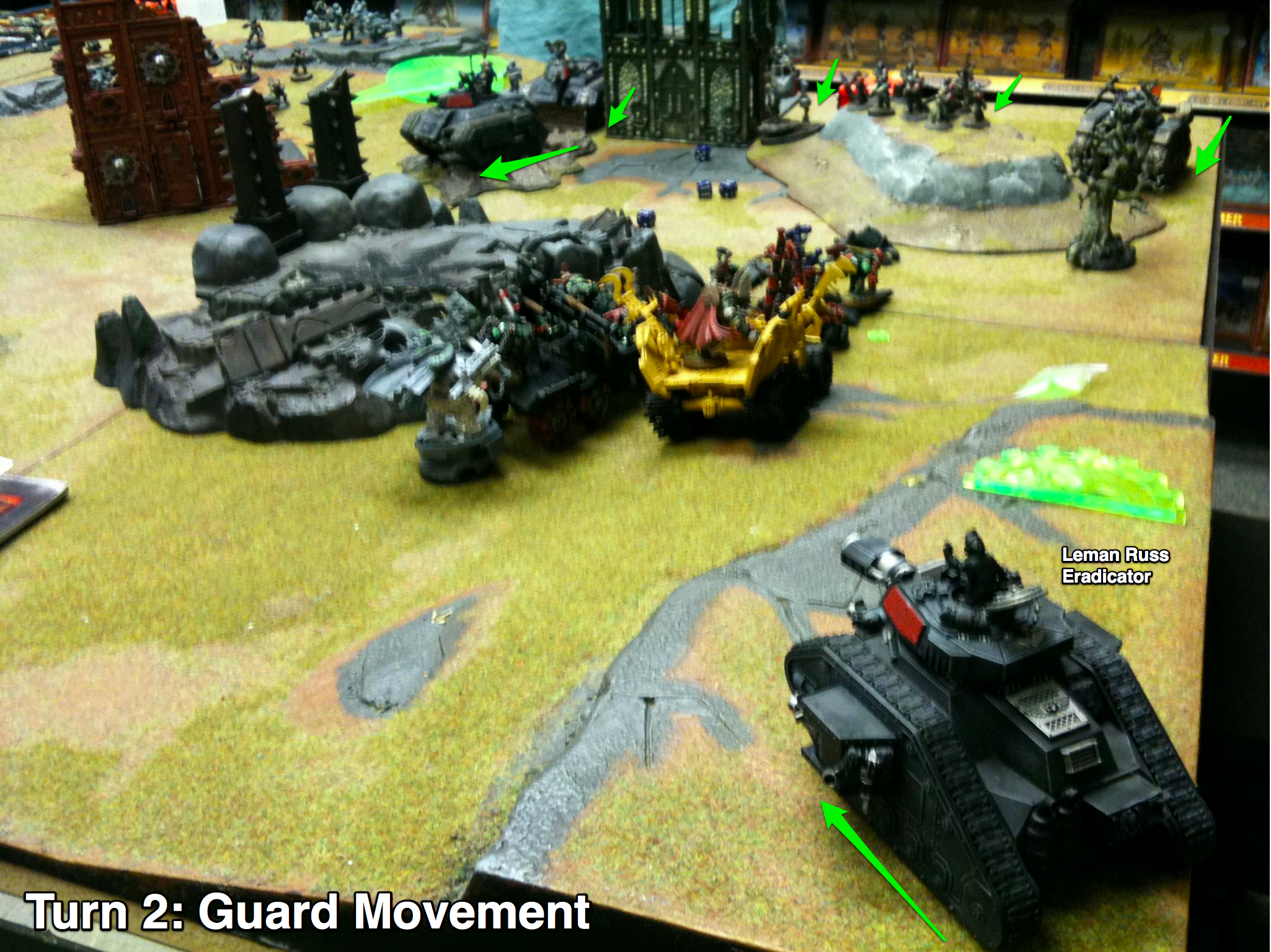 Battle Report, Da Ork Angelz, Imperial Guard, Orks