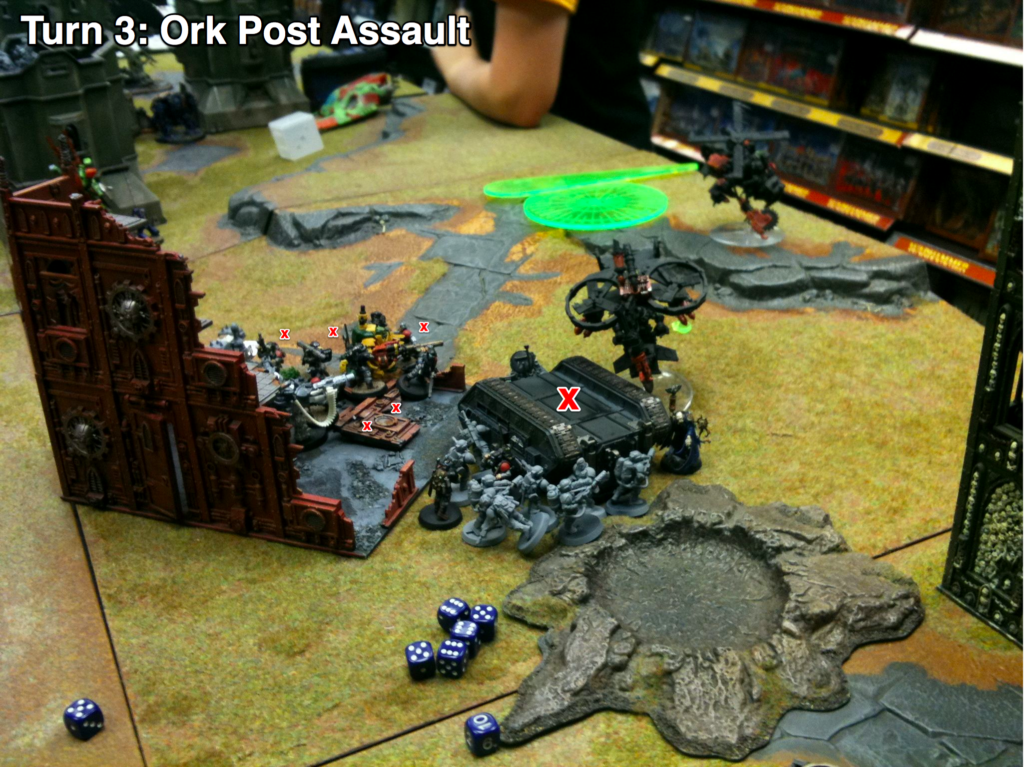 Battle Report, Da Ork Angelz, Imperial Guard, Orks