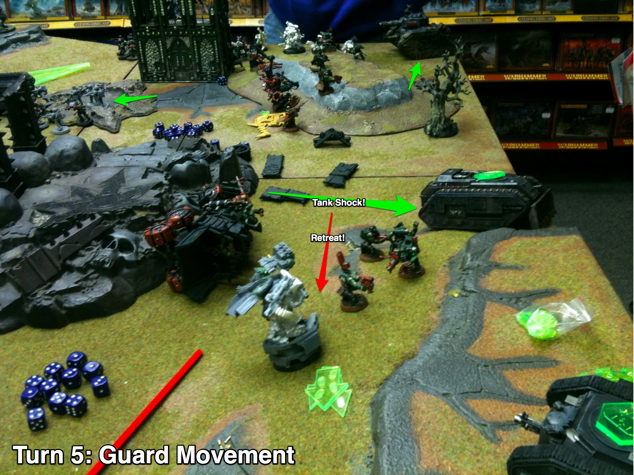 Battle Report, Da Ork Angelz, Imperial Guard, Orks