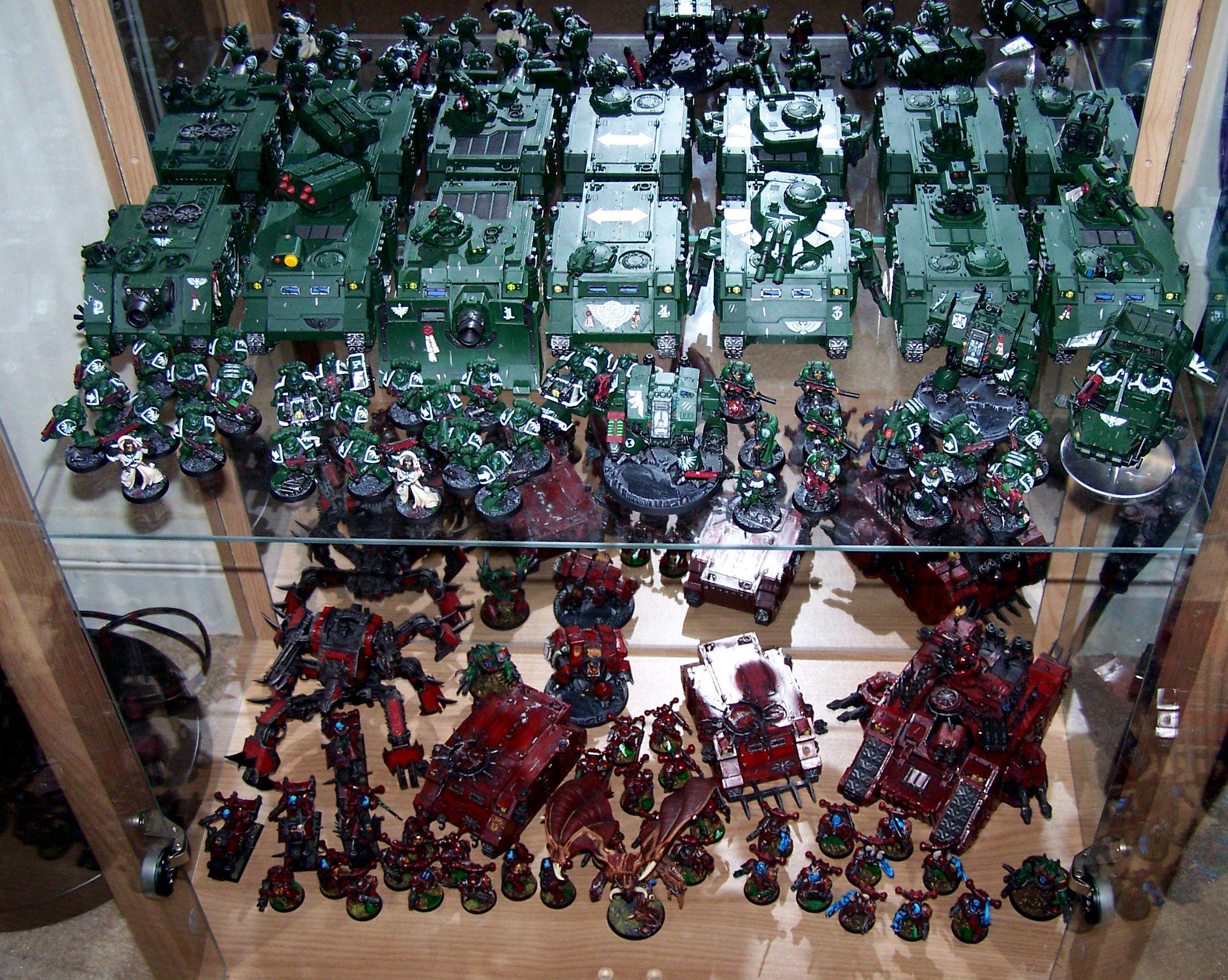 Army, Cabinet, Dark Angels, Word Bearers