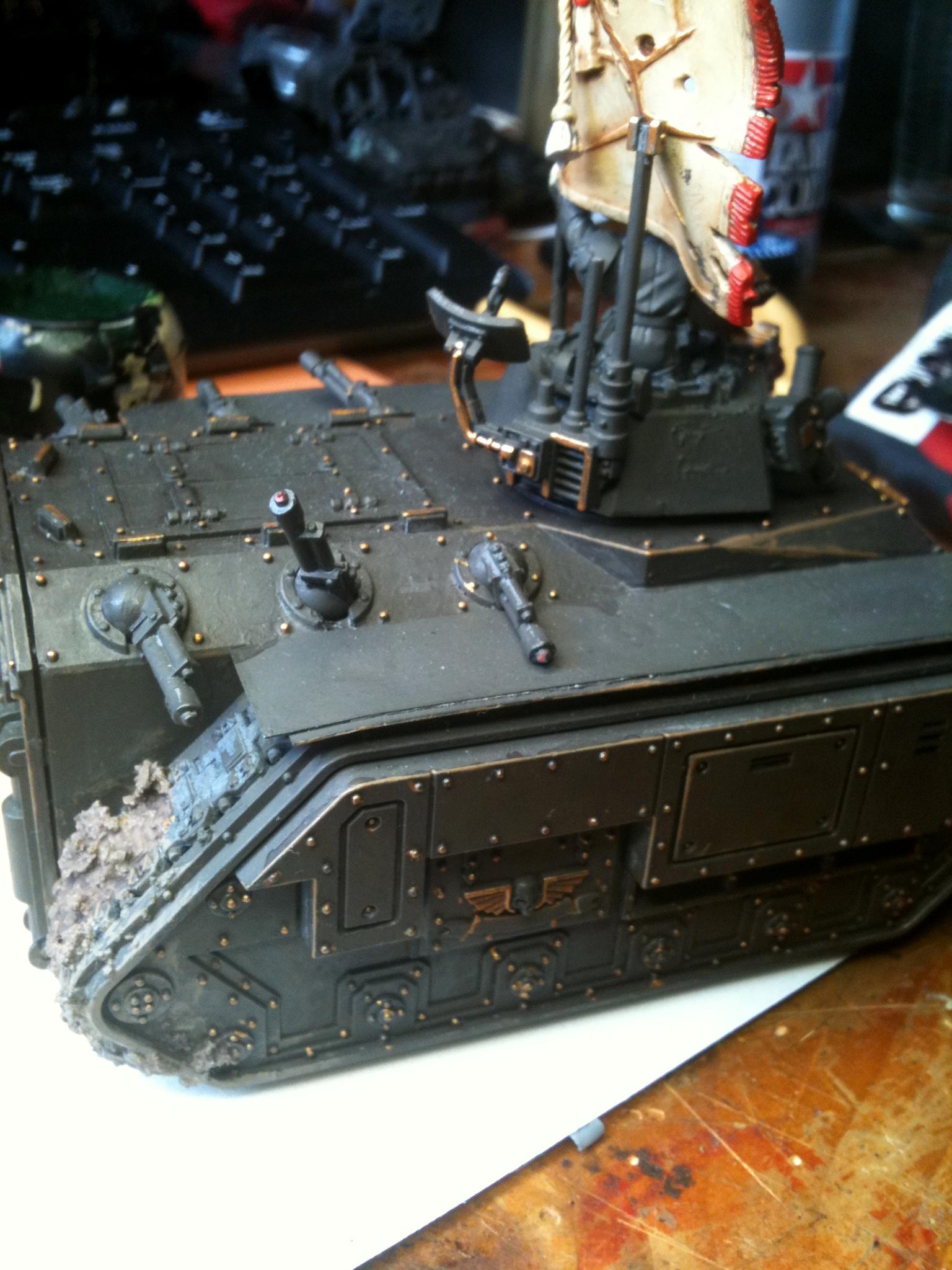 Chimera, Headquarters, Imperial Guard, Tank, Vostroya, Vostroyan, Warhammer 40,000