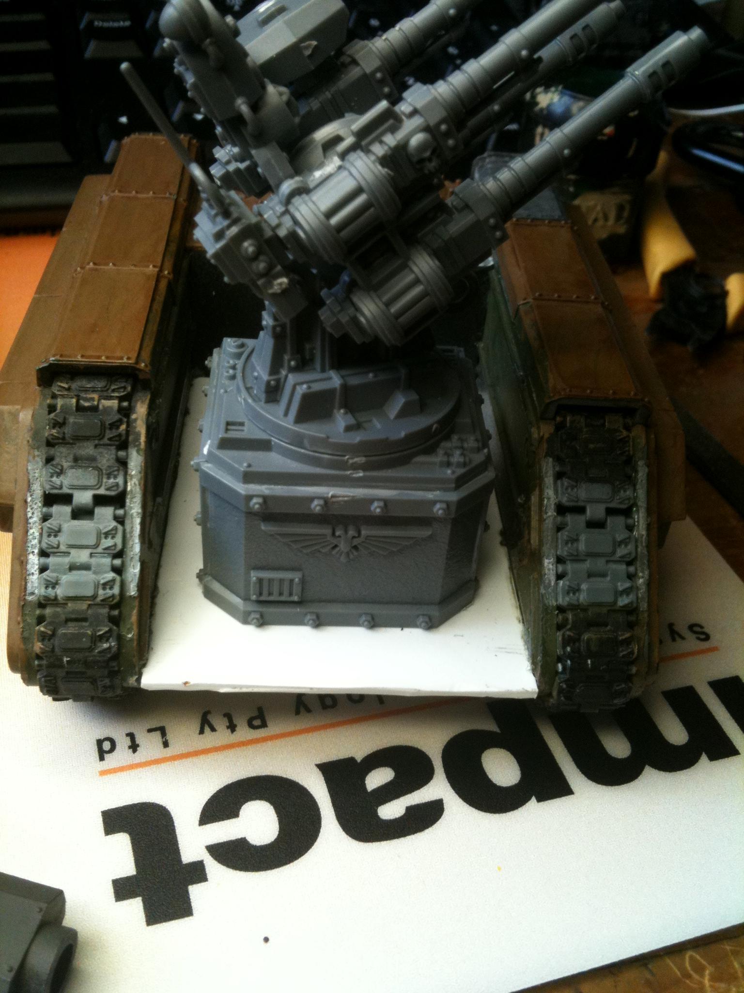 Chimera, Conversion, Headquarters, Hydra Flak, Imperial Guard, Tank, Vostroya, Vostroyan, Warhammer 40,000