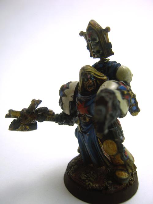 Black Templars, Conversion, Custom Chapter, Kitbash, Knights, Librarian, Space Marines