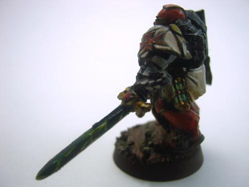 Black Templars, Conversion, Counts As, Kitbash, Space Marines, Vulkan He'stan