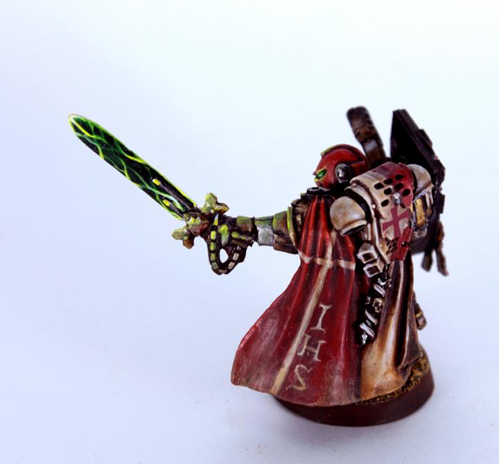 Black Templars, Conversion, Counts As, Custom Chapter, Freehand, Kitbash, Knights, Object Source Lighting, Power Sword, Power Weapon, Scratch Build, Space Marines, Templar, Vulkan He'stan