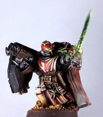 Black Templars, Conversion, Counts As, Custom Chapter, Freehand, Kitbash, Knights, Object Source Lighting, Power Sword, Power Weapon, Scratch Build, Space Marines, Templar, Vulkan He'stan