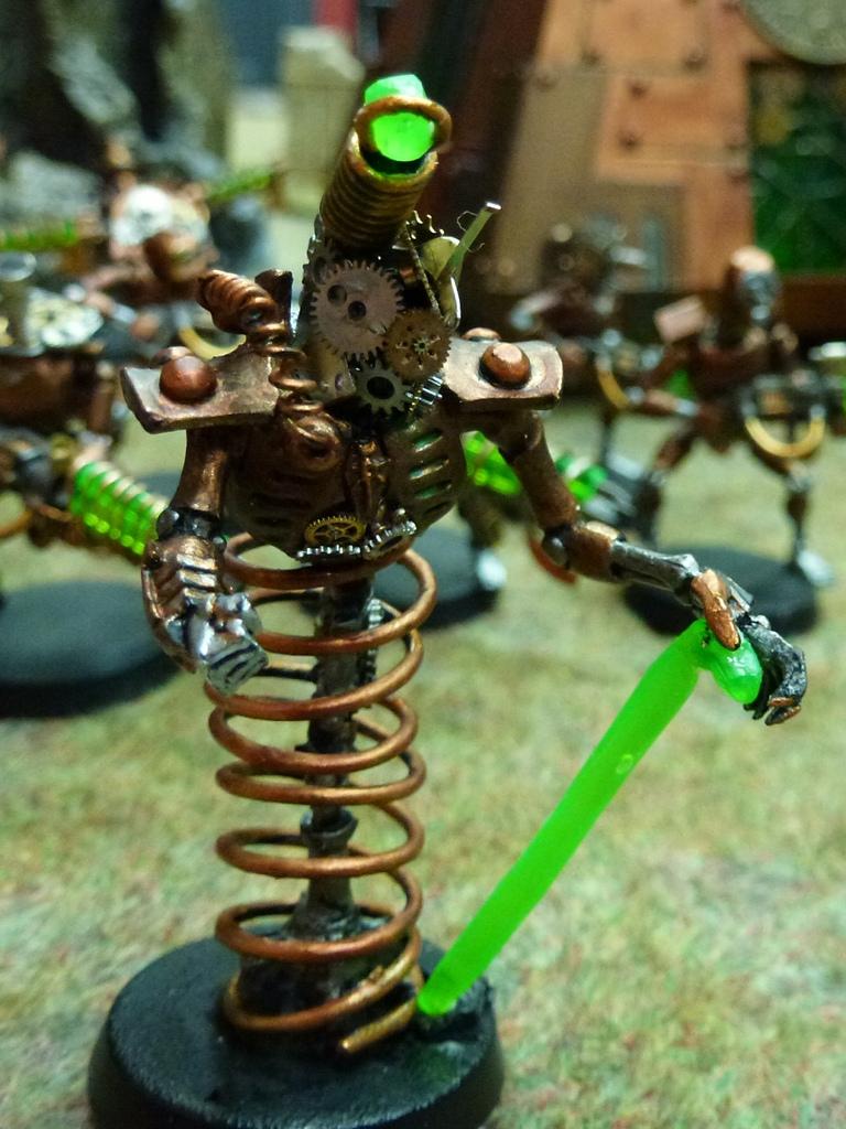 Clockwork, Lord, Modifications, Mods, Necrons, Orb, Res, Steampunk, Tesla
