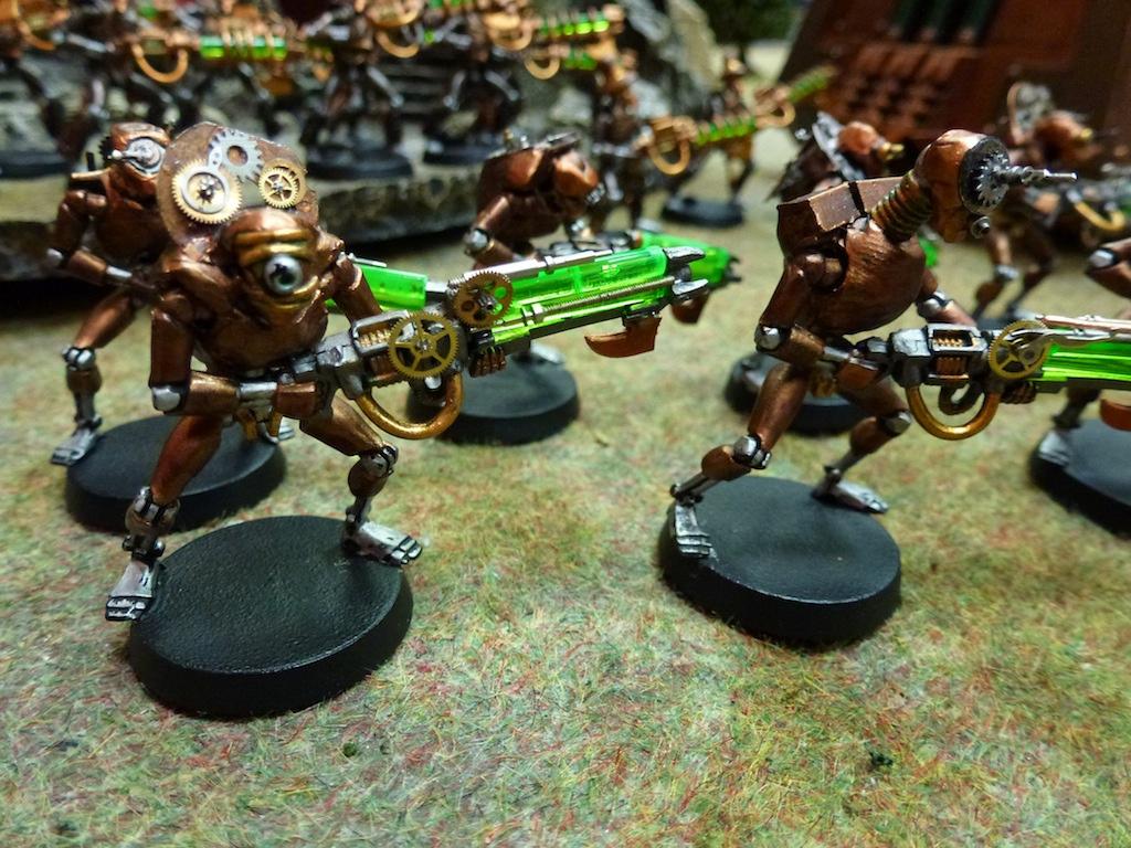 Clockwork, Immortals, Modifications, Mods, Necrons, Steampunk, Tesla