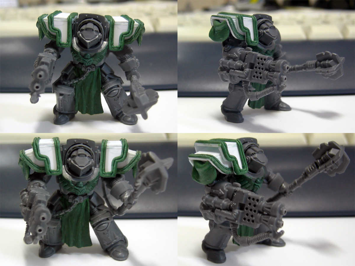 Terminator Armor, Thousand Sons, Work In Progress