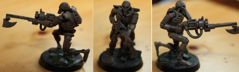 Necrons, Warriors, Reposed Warrior