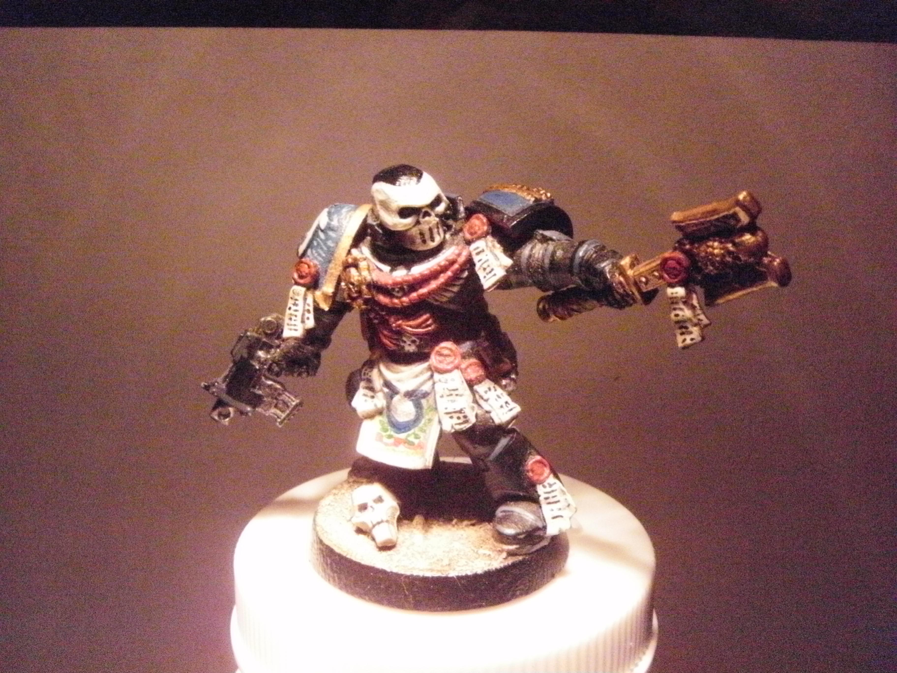 Chaplin, Space Marines, Ultramarines, Warhammer 40,000