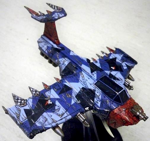 Blood Axe ork fighta scratch build