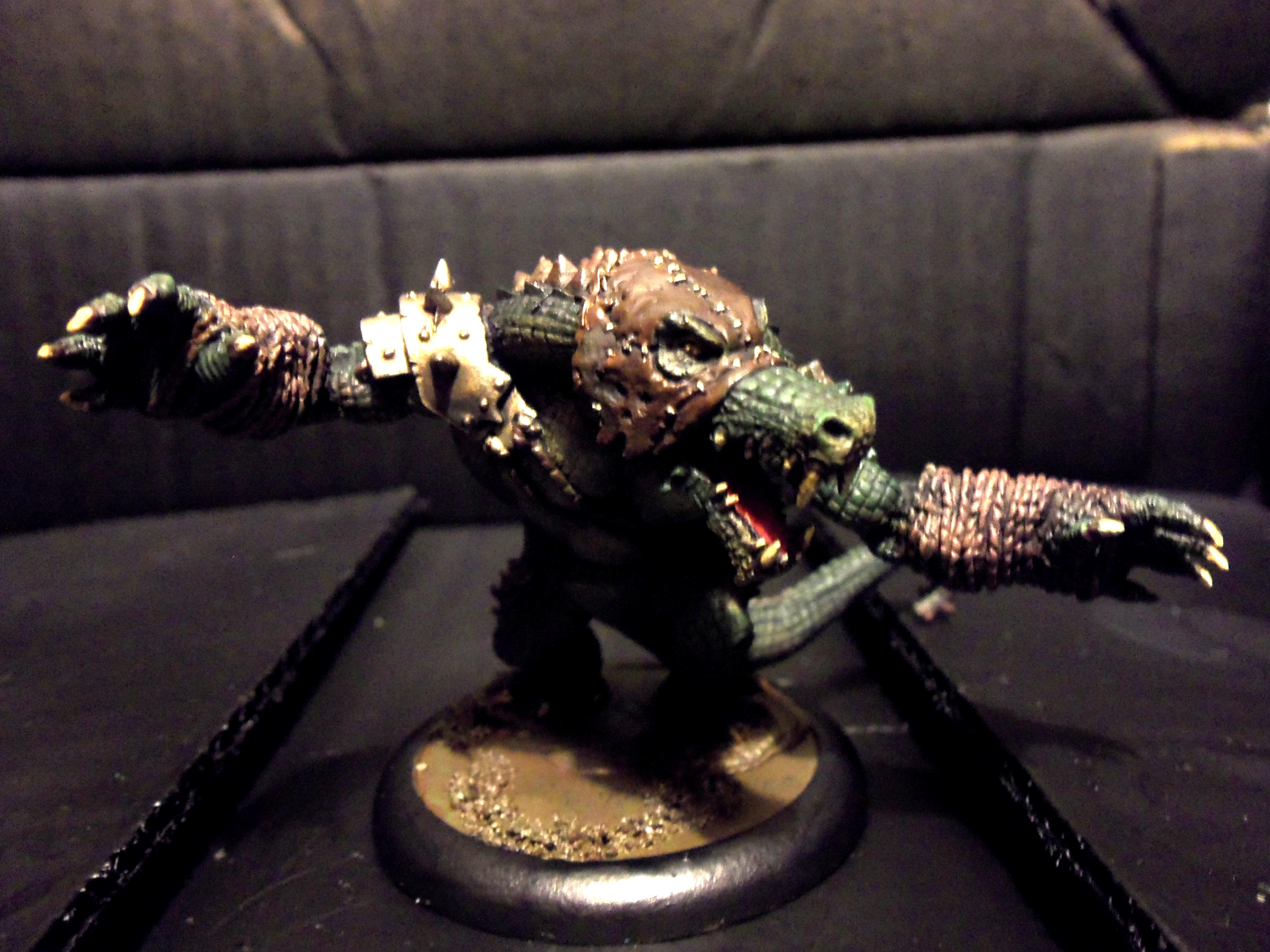 Gator, Gatormen, Hordes, Warmachine, Wrastler