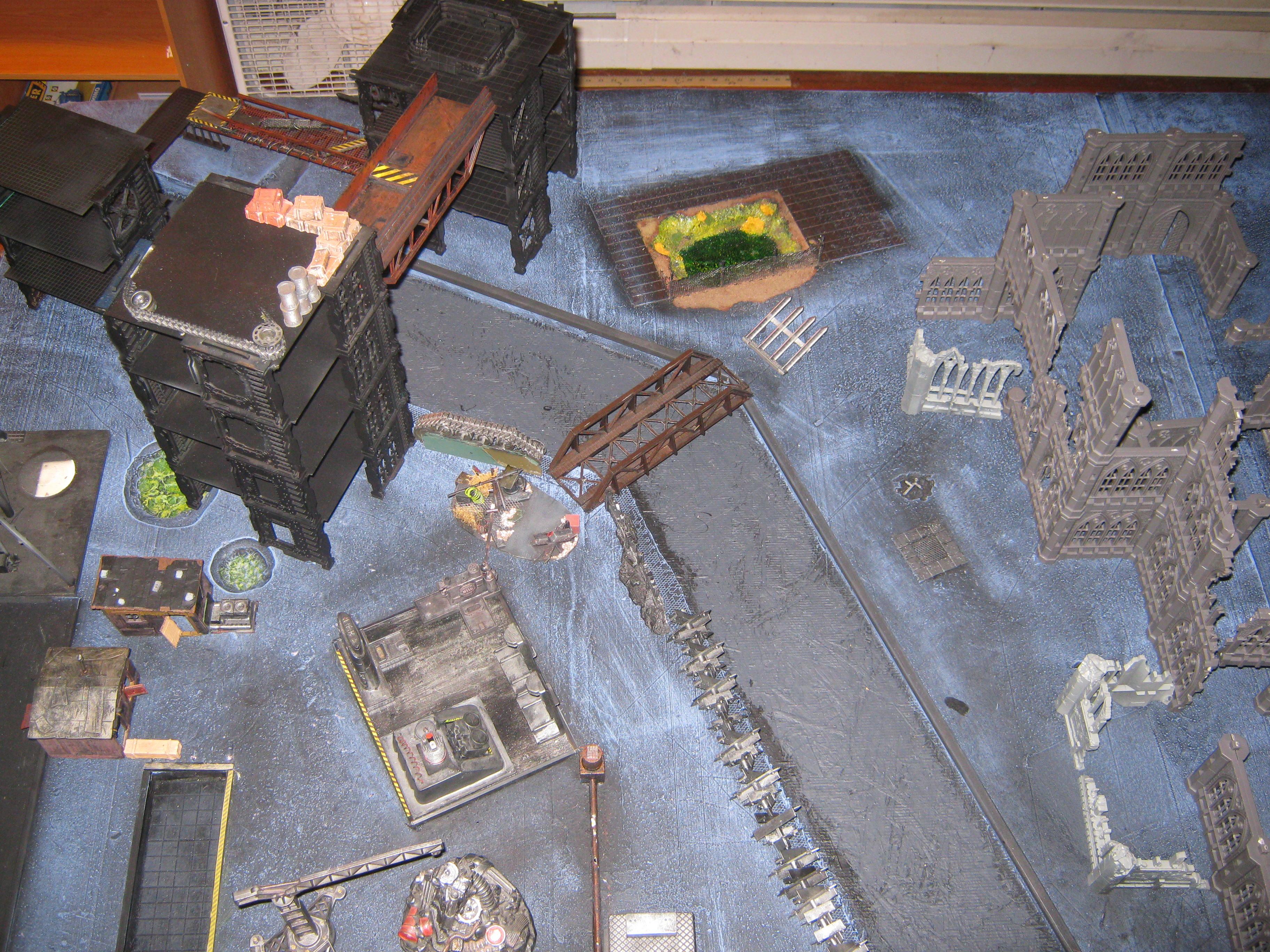 Necromunda, Plasticard, Scratch Build, Terrain, Warhammer 40,000