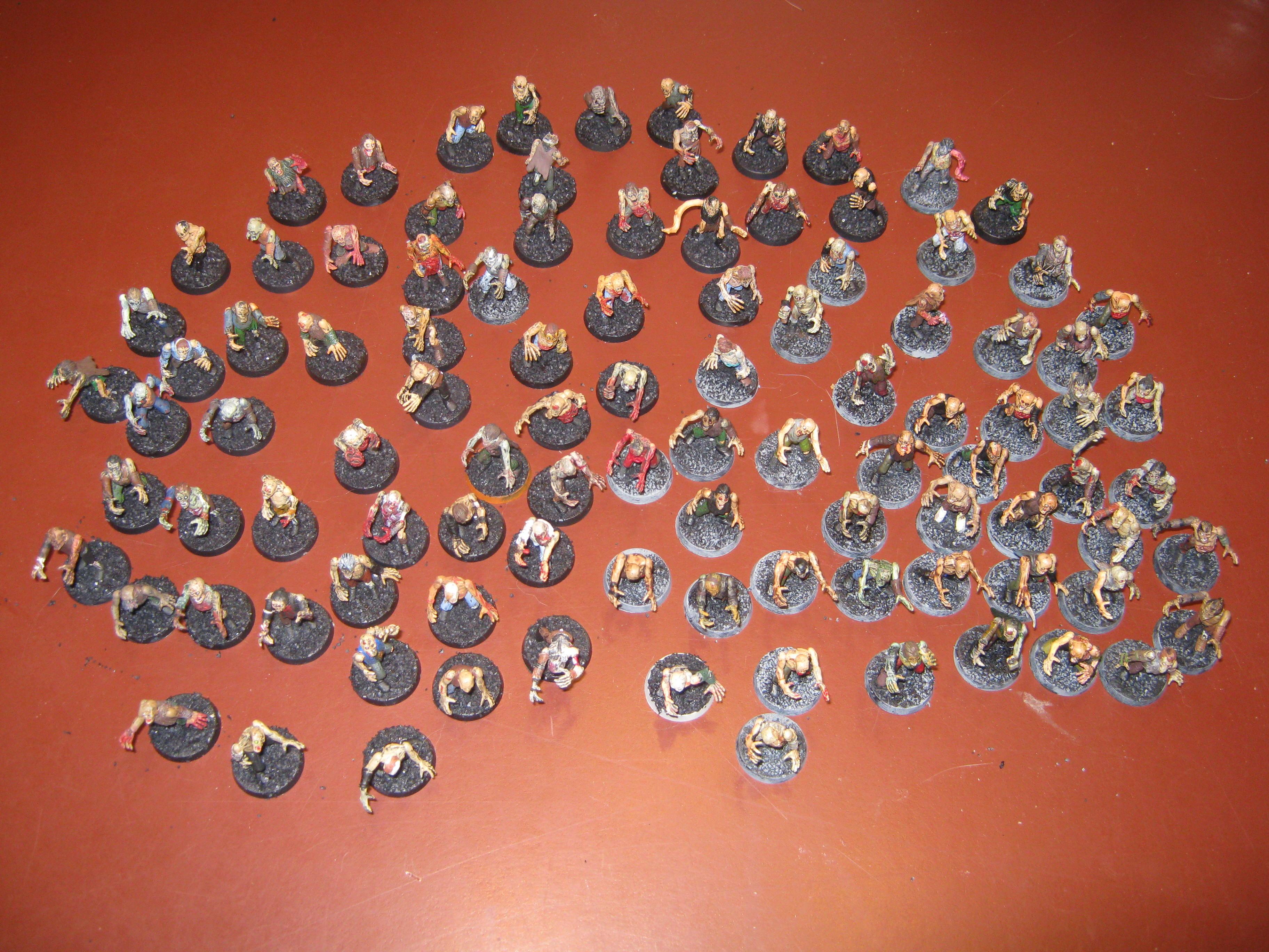 Chaos Cult, Conversion, Necromunda, Plague Zombies, Traitor Guard, Warhammer 40,000