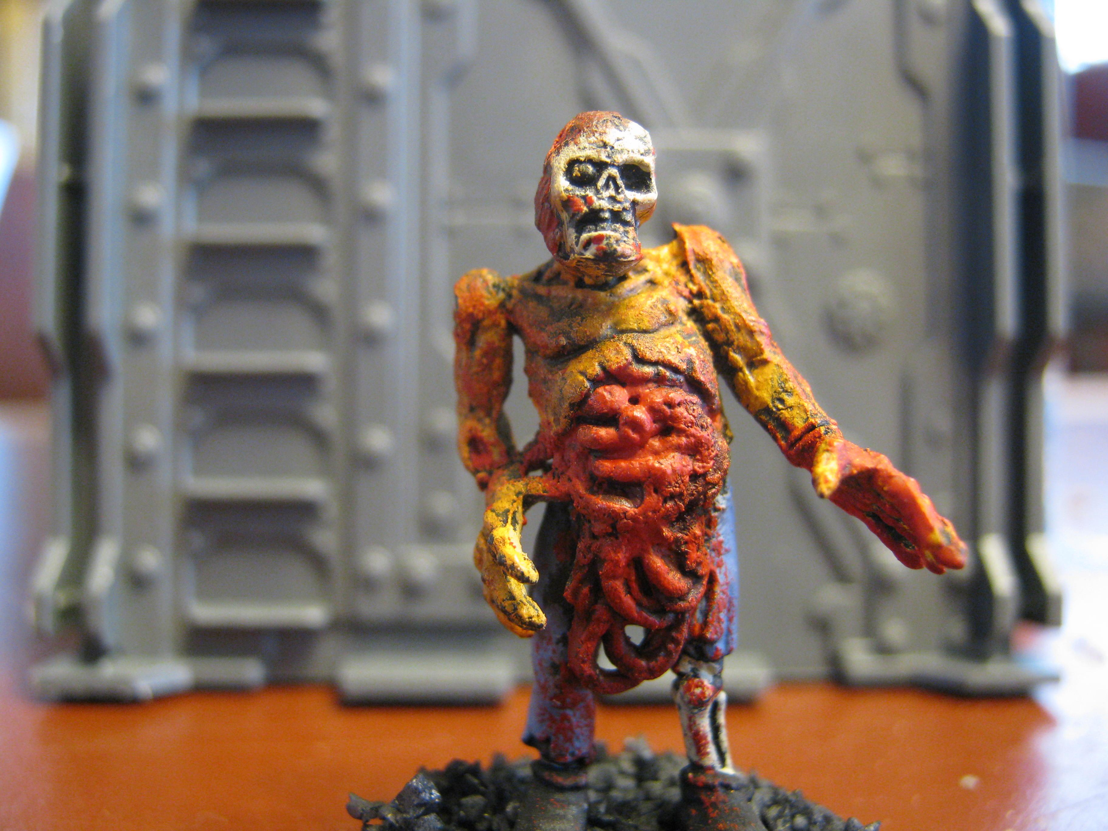 Chaos Cult, Conversion, Necromunda, Plague Zombies, Traitor Guard, Warhammer 40,000
